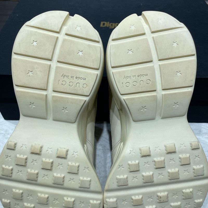 Gucci Gucci Rhyton Classic Logo Low-Top Sneakers for Men - Size US 8.5 / EU 41-42 - 8 Thumbnail