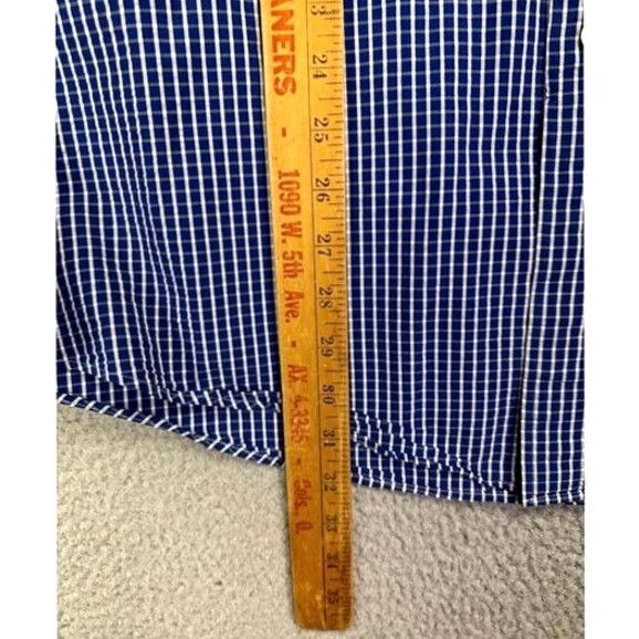 Brooks Brothers Brooks Brothers Shirt Mens Large 1818 Blue Plaid Regular Fit Button-Down Collar Shirt Blue Plaid Mens Size US L / EU 52-54 / 3 - 6 Thumbnail