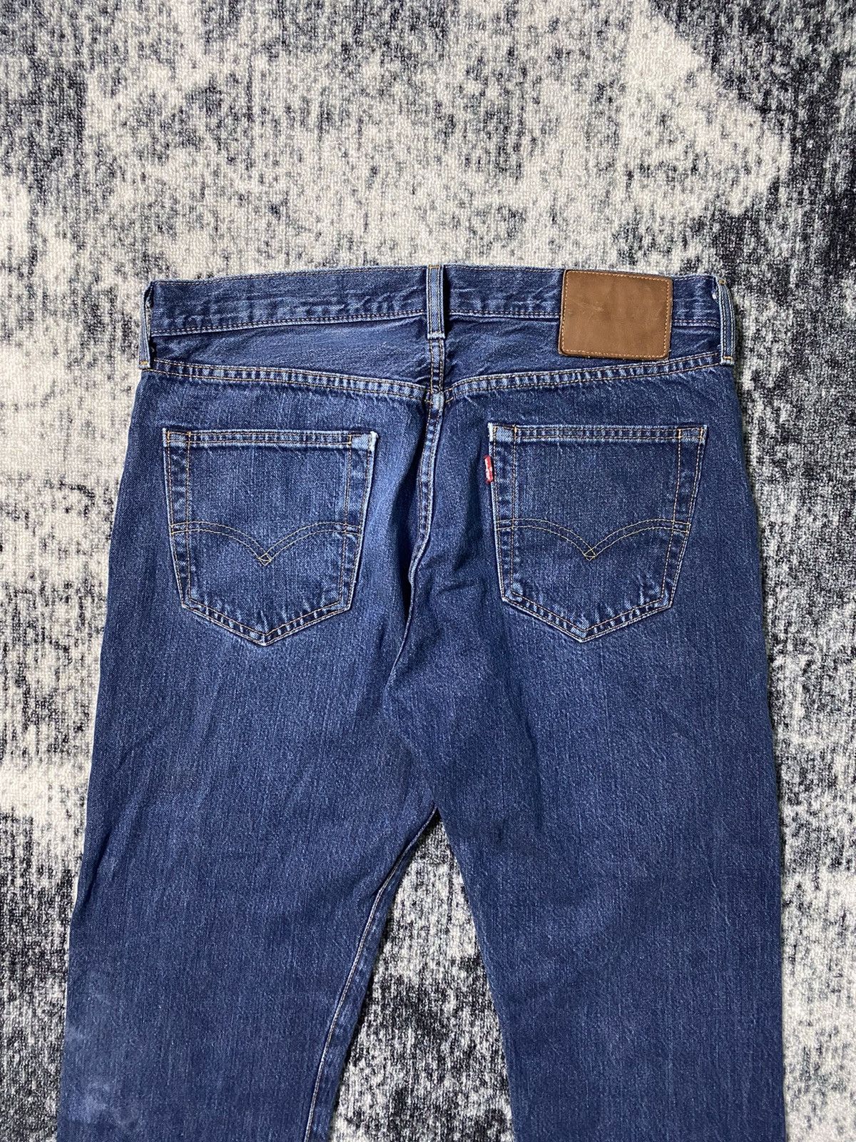 Levi's Vintage Levi’s 501 Premium Denim Jeans Distressed Y2K 90s Size US 32 / EU 48 - 2 Thumbnail