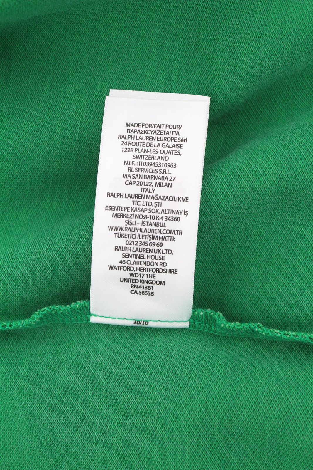 Polo Ralph Lauren CLASSIC FIT L Green Short Sleeve Multi T-Shirt 84572 Size US L / EU 52-54 / 3 - 10 Thumbnail