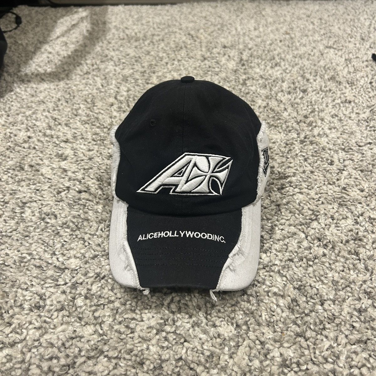 Alice Hollywood ALICE HOLLYWOOD CHOPPER LOGO CAP (BLACK) | Grailed
