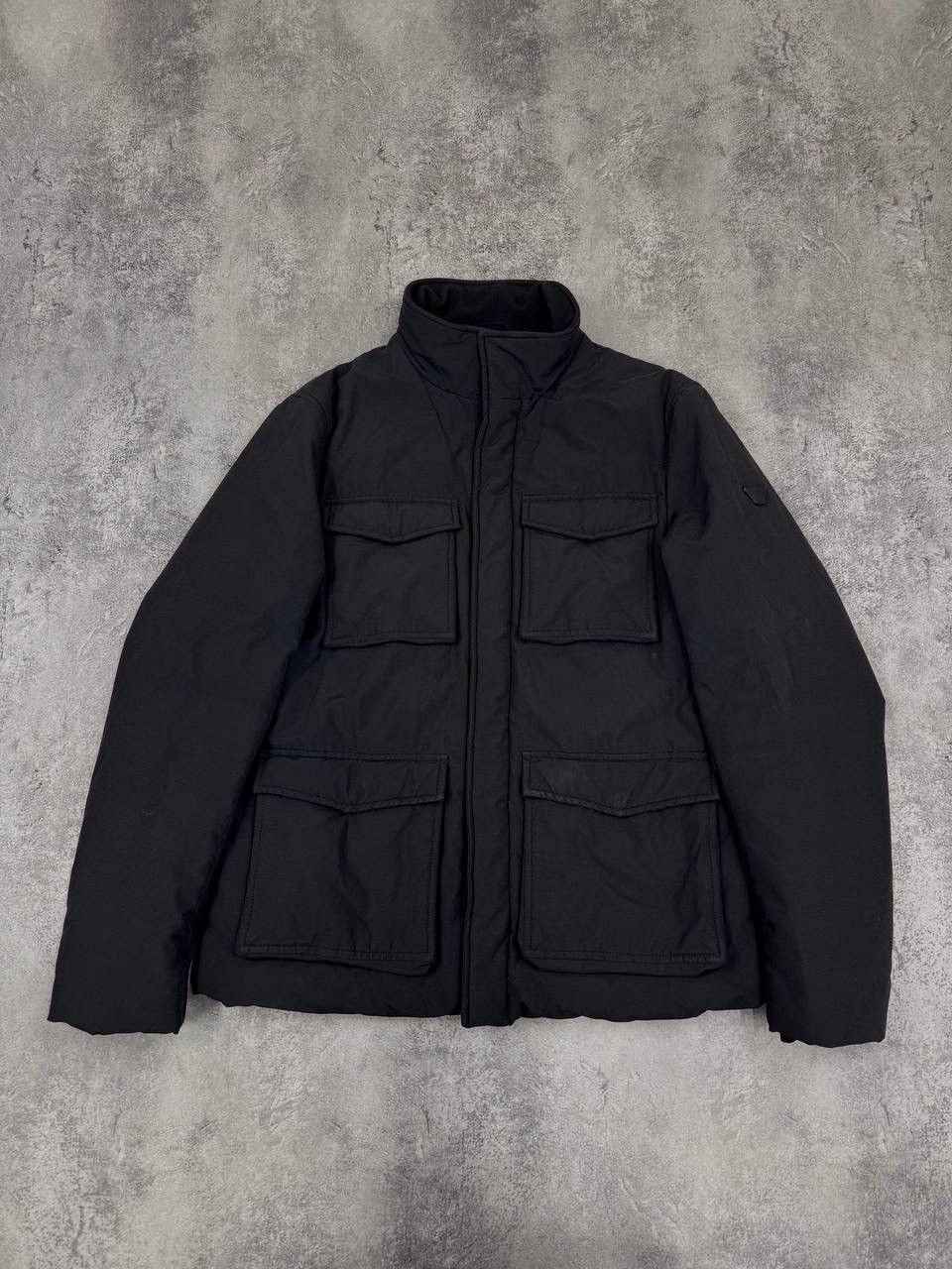 Armani Armani Jeans MenPadded Field Jacket Multiple Pockets Vintage Size US L / EU 52-54 / 3 - 1 Thumbnail