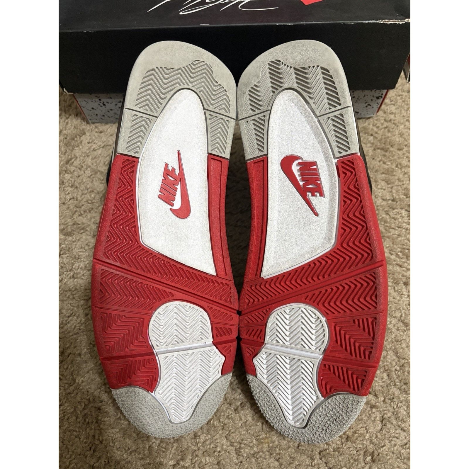 Jordan Brand Size 13 - Jordan 4 Retro Fire Red (2020) (DC7770-160) Size US 13 / EU 46 - 6 Thumbnail