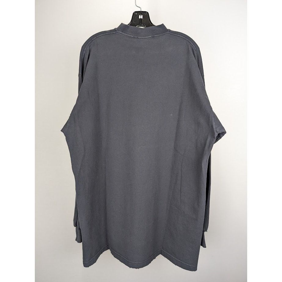 Balenciaga o1rshd1 Long Sleeve T-Shirt in Black Size US S / EU 44-46 / 1 - 10 Thumbnail