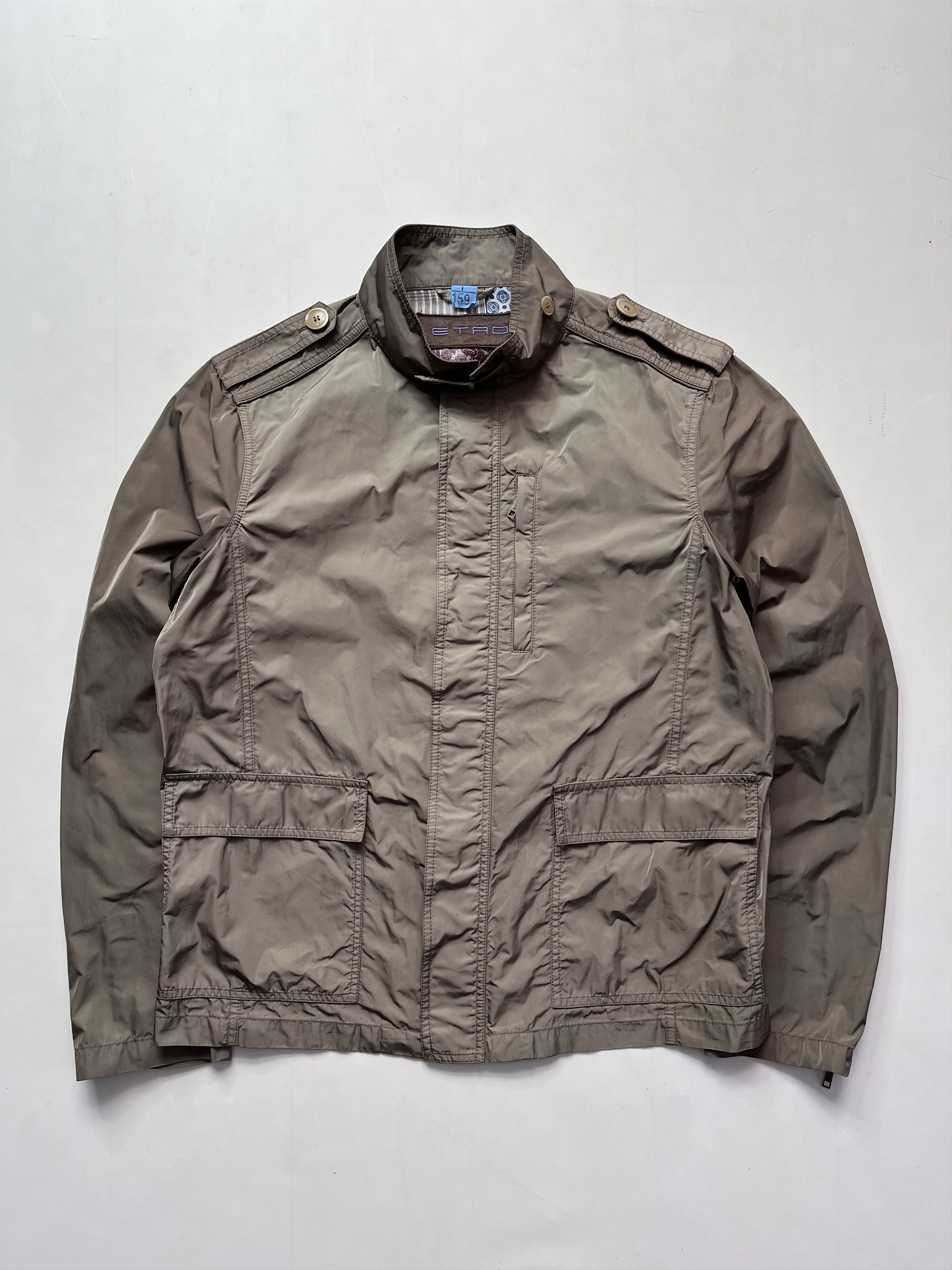 Etro Etro nylon zip bomber jacket Size US L / EU 52-54 / 3 - 1 Thumbnail