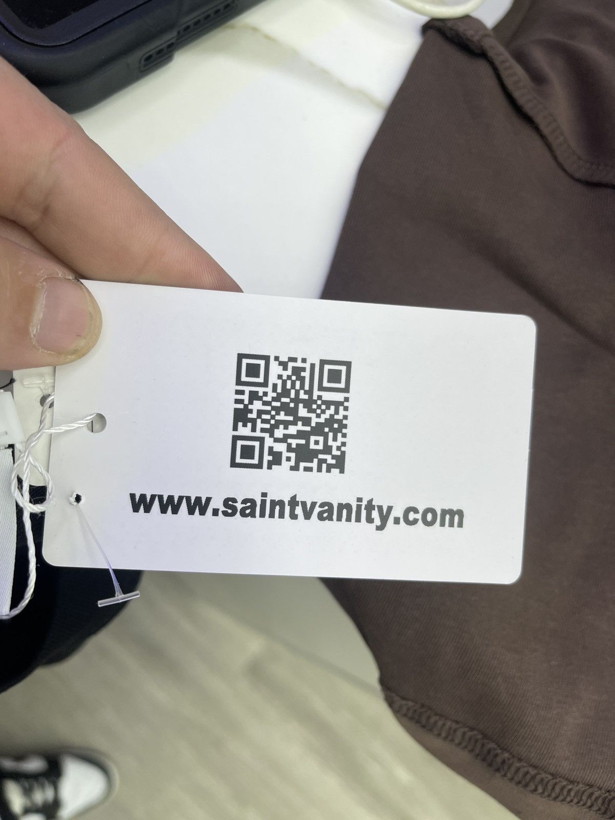 Saint Vanity Saint vanity tee (black/white) Size US S / EU 44-46 / 1 - 5 Thumbnail