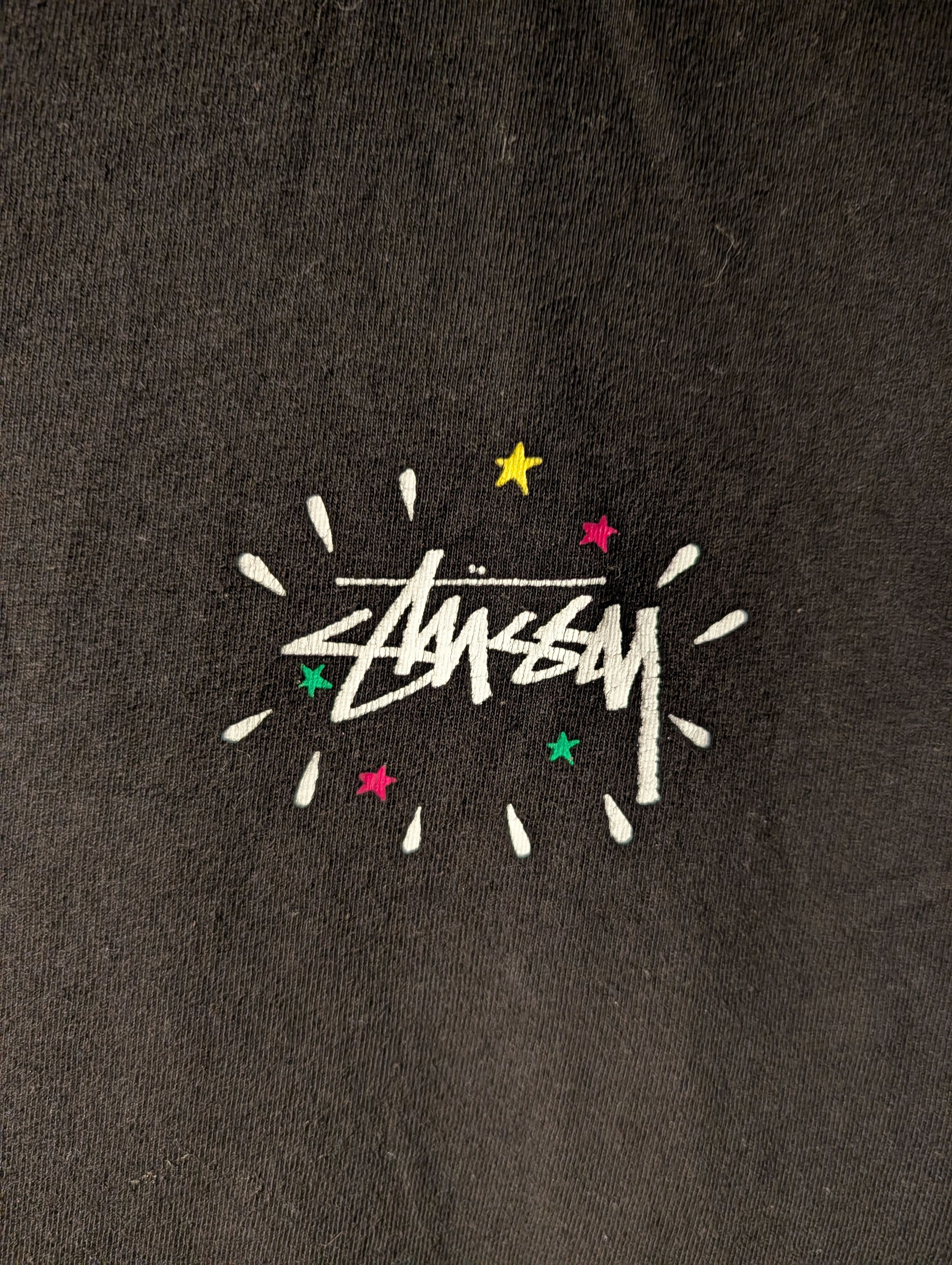 Stussy Vintage Stussy Skull Graphic T-Shirt Double Sided Streetwear Size US M / EU 48-50 / 2 - 2 Thumbnail