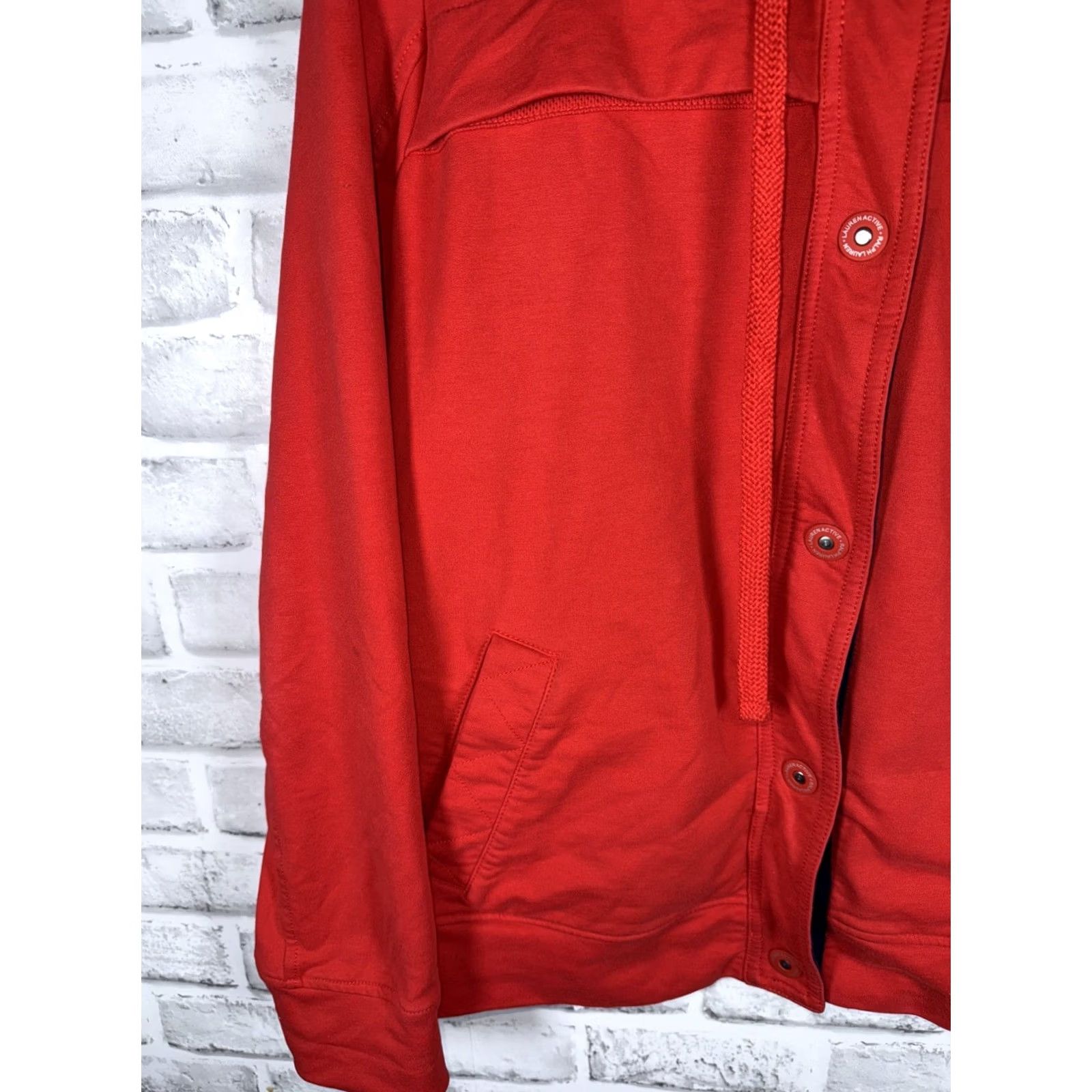 Ralph Lauren LAUREN RALPH LAUREN Hooded Jacket Red XL Womens Size XL / US 12-14 / IT 48-50 - 5 Thumbnail