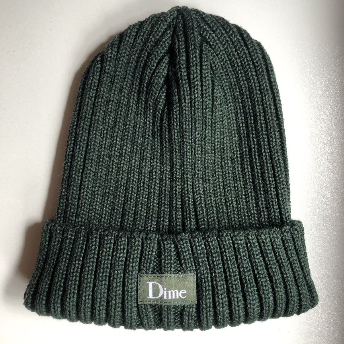 Dime ビーニー Classic Logo Warp Beanie green Dime Dime Classic Warp Beanie GREEN | Grailed