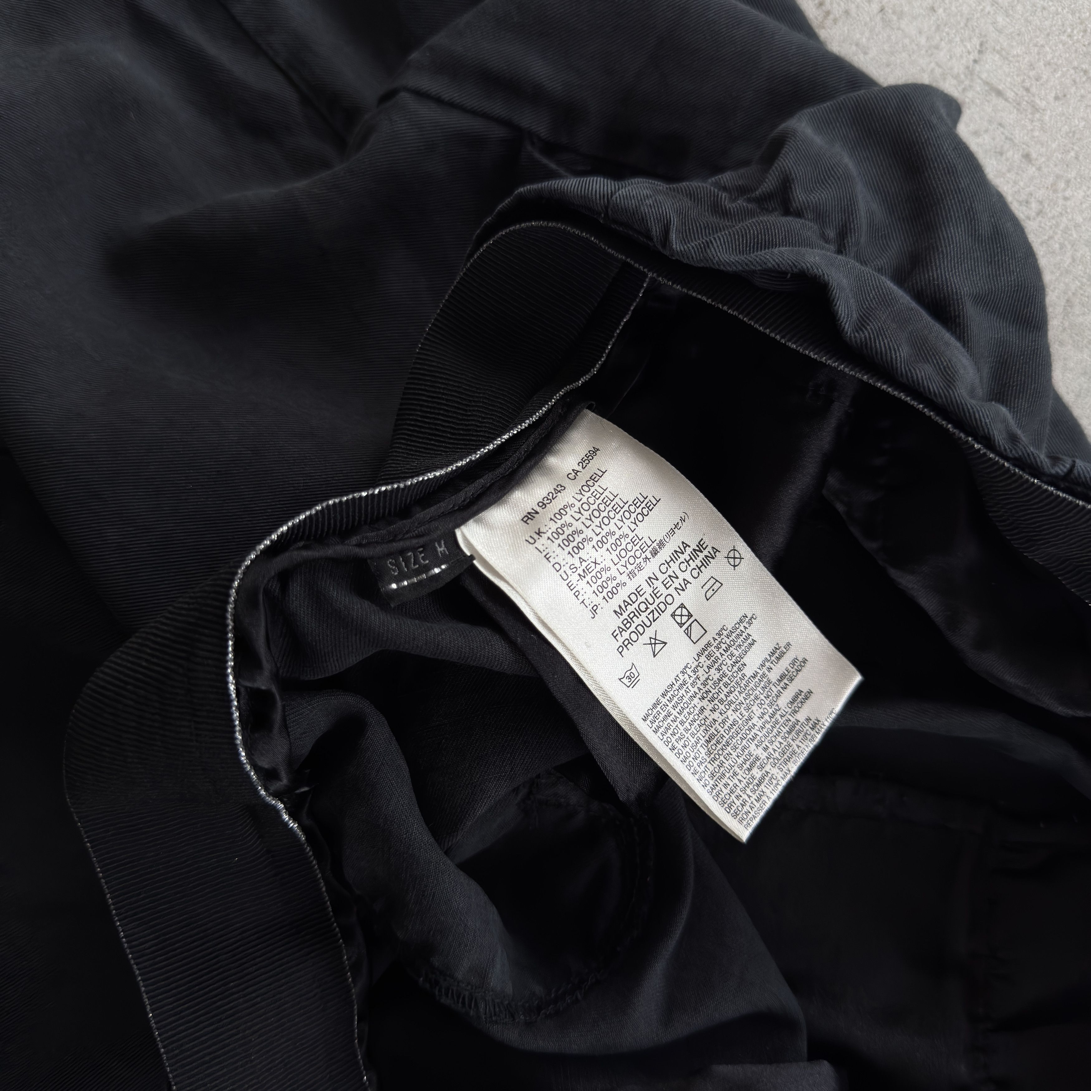 Diesel Diesel 100% Lyocell Black Cargo Jogger Pants Men Size US 32 / EU 48 - 6 Thumbnail