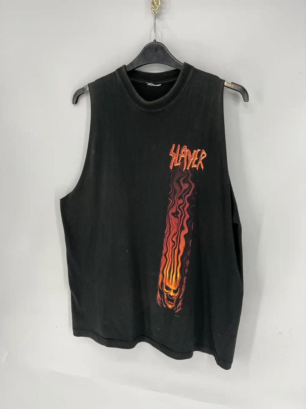 Band Tees Slayer vintage rare late 1999 tour shirt diabolus on tour Size US XL / EU 56 / 4 - 5 Thumbnail