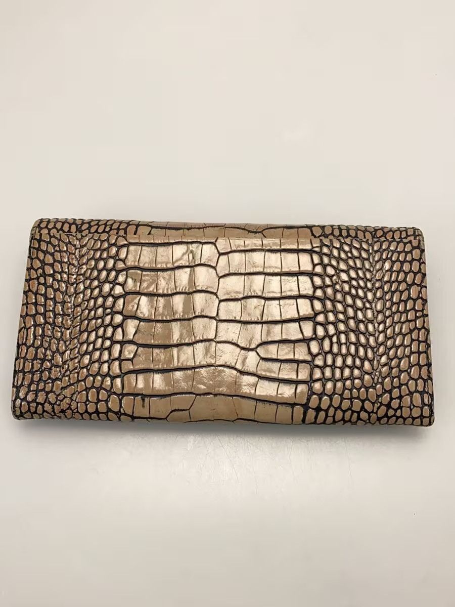 Vivienne Westwood Crocodile Embossed Orb Long Wallet Size ONE SIZE - 2 Thumbnail