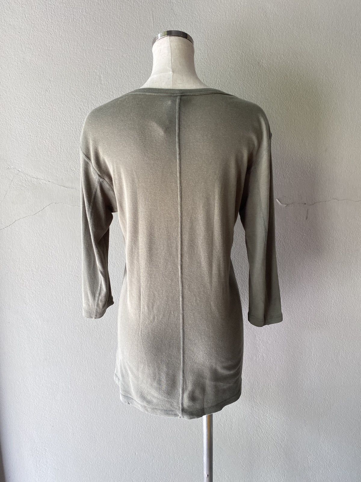 Attachment Attachment Dark Green 3/4 Sleeve T-Shirt Size ONE SIZE - 12 Thumbnail
