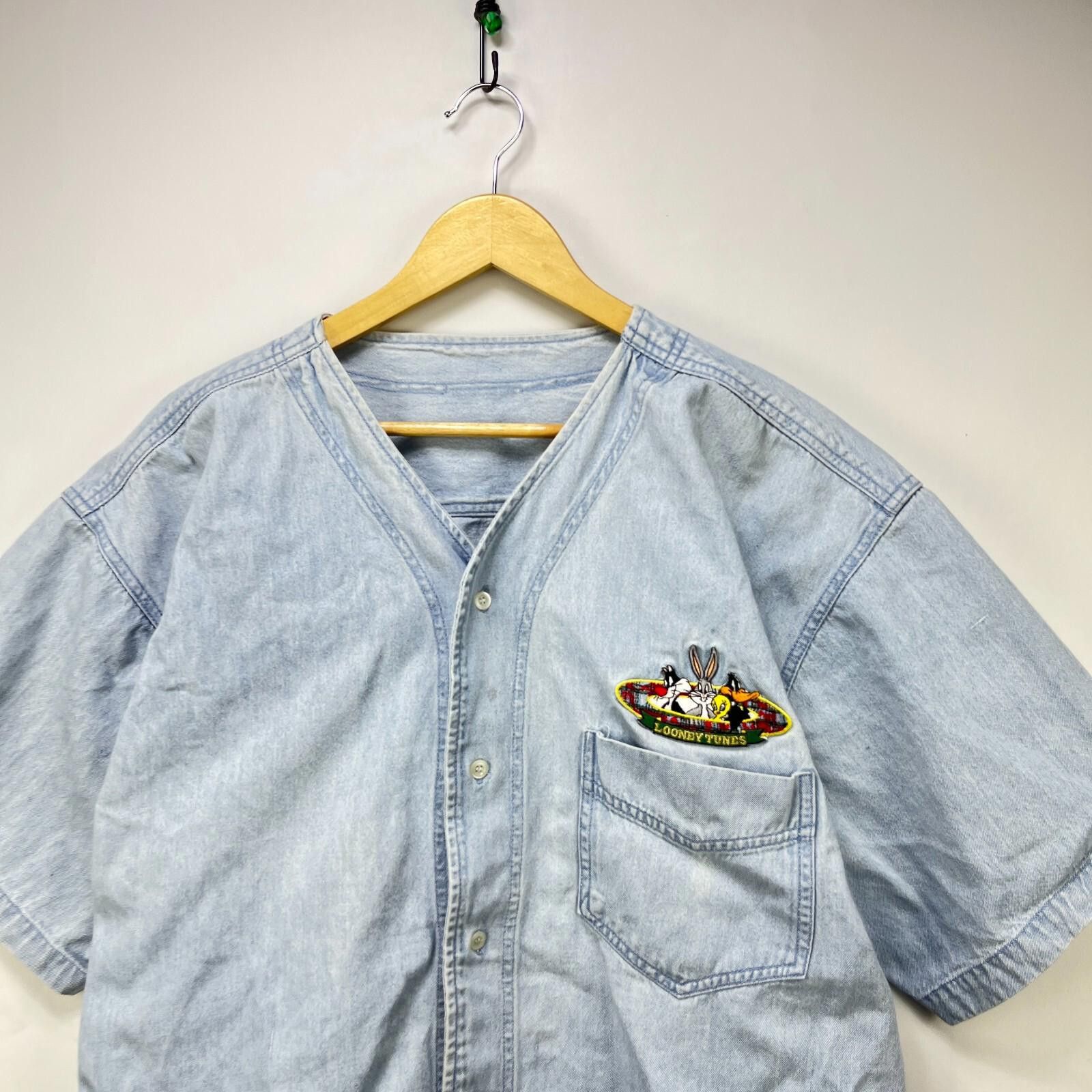 Other Vintage 90s Looney Tunes Tweet Bugs XL Shirt Size US XL / EU 56 / 4 - 4 Thumbnail