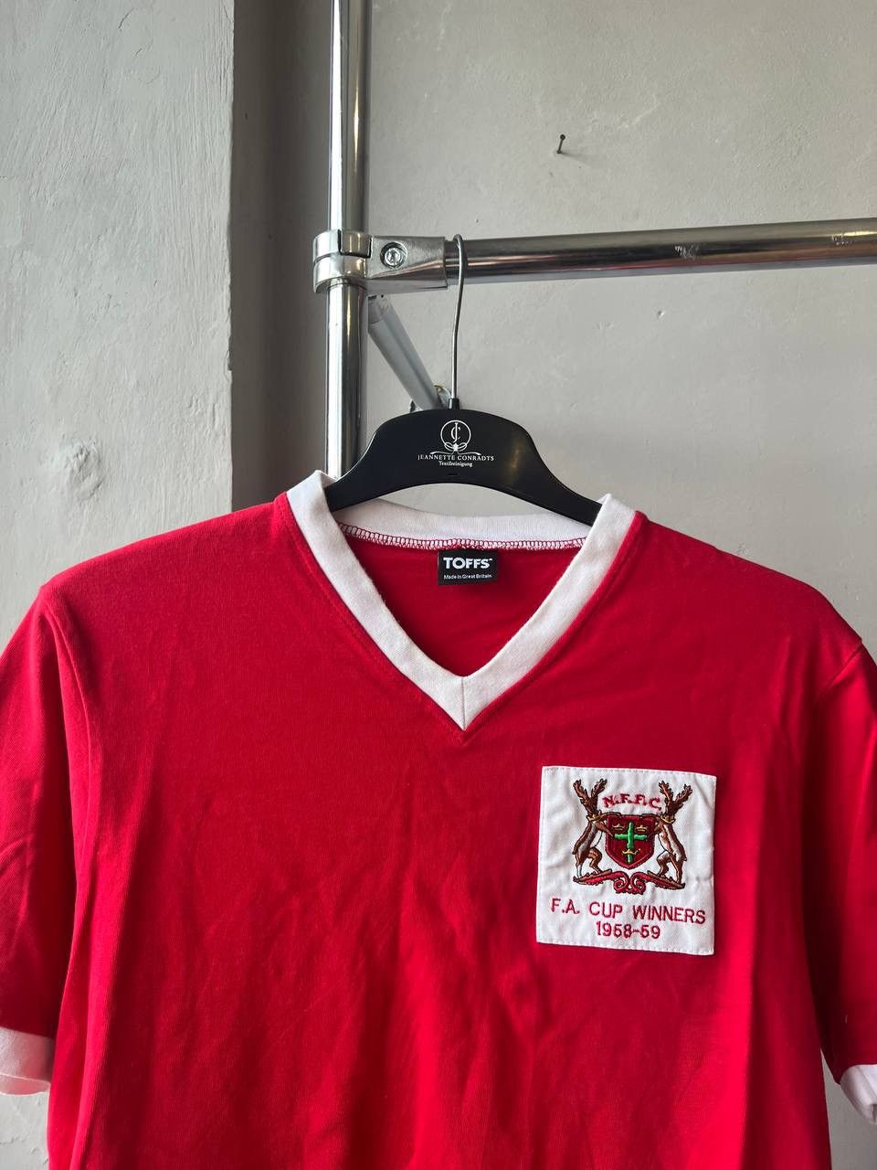 Vintage 1958/59 NOTTINGHAM FOREST FC REMAKE HOME SOCCER JERSEY XXL Size US XXL / EU 58 / 5 - 3 Thumbnail