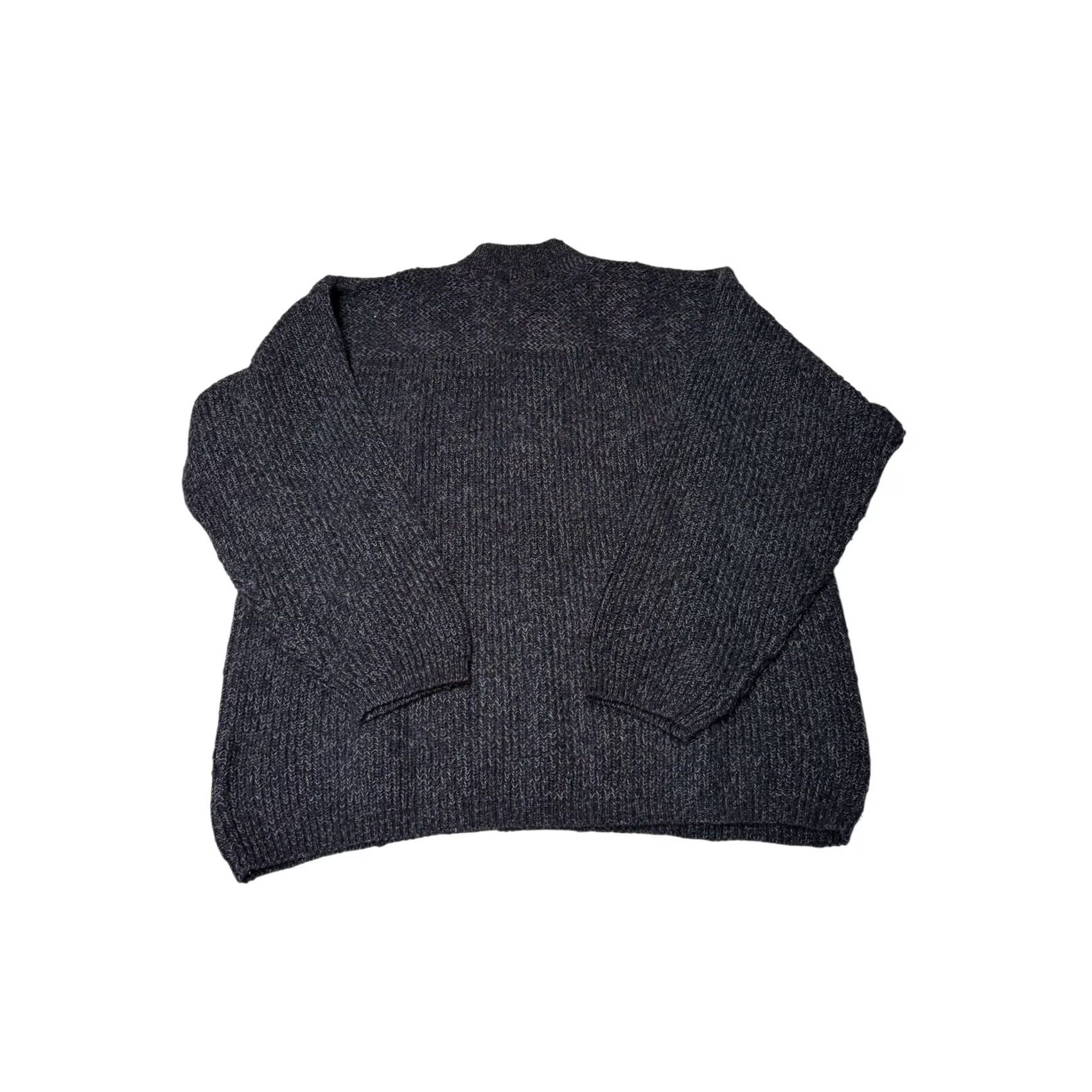 Eddie Bauer VINTAGE Eddie Bauer Sweater Mens XL Tall Gray Speckled Cotton Fisherman Knit Henley Size US XL / EU 56 / 4 - 3 Thumbnail