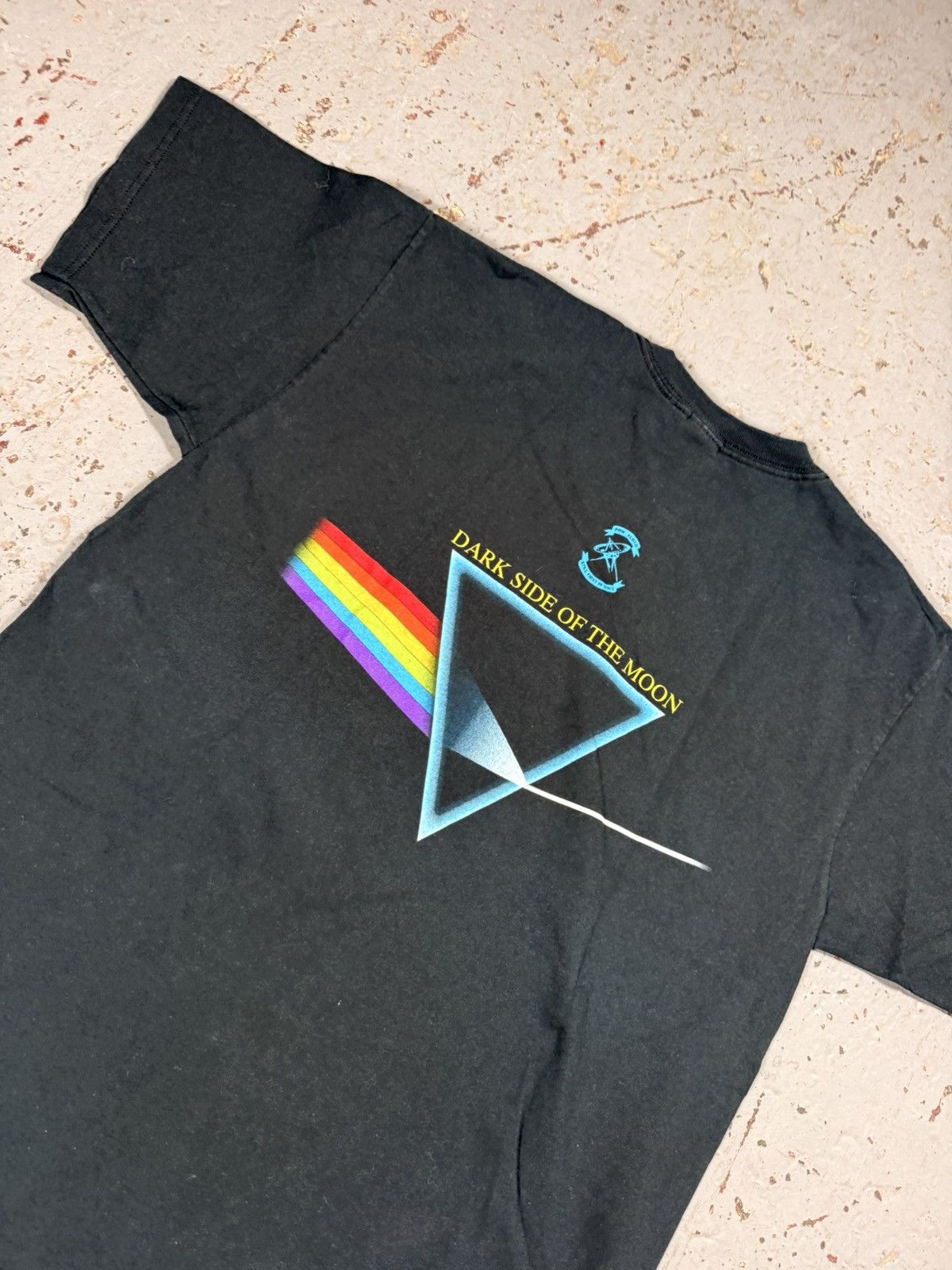 Pink Floyd Vintage 90s Anvil Pink Floyd Dark Side Of The Moon Tee Size US L / EU 52-54 / 3 - 8 Thumbnail