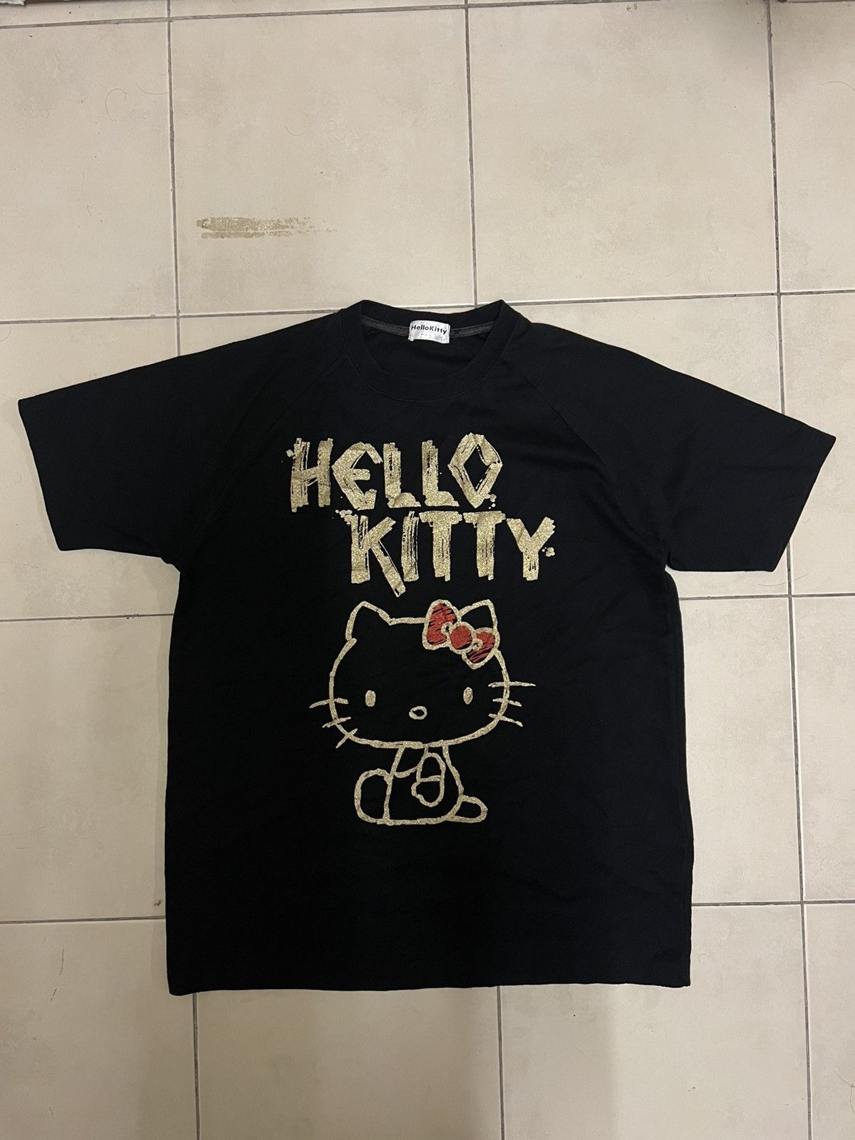 Anime × Japanese Brand Hello Kitty Big Logo Tee Size M / US 6-8 / IT 42-44 - 1 Thumbnail