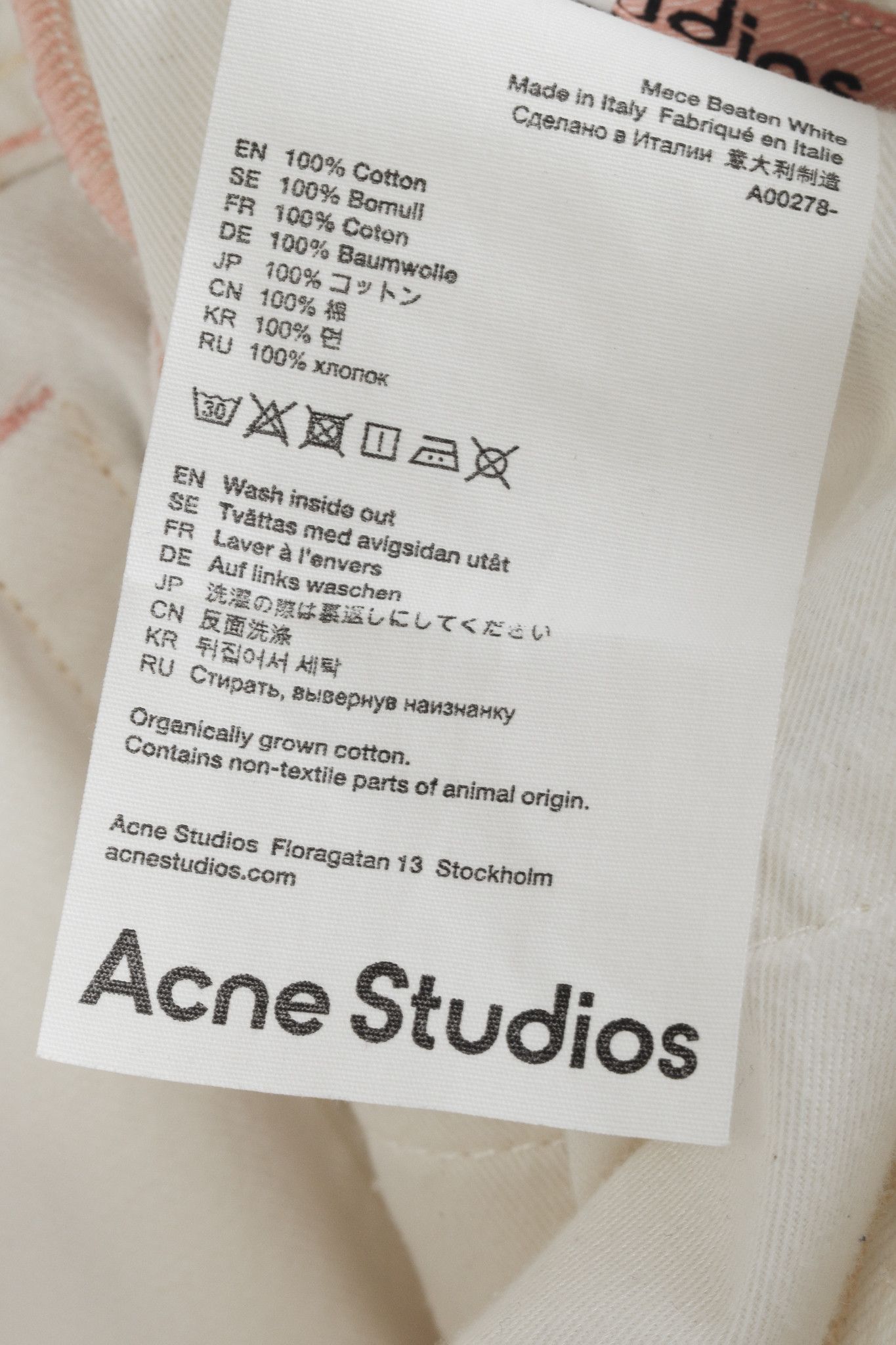 Acne Studios Acne Studios White Distressed High-waisted Jeans Size 27" / US 4 / IT 40 - 11 Thumbnail