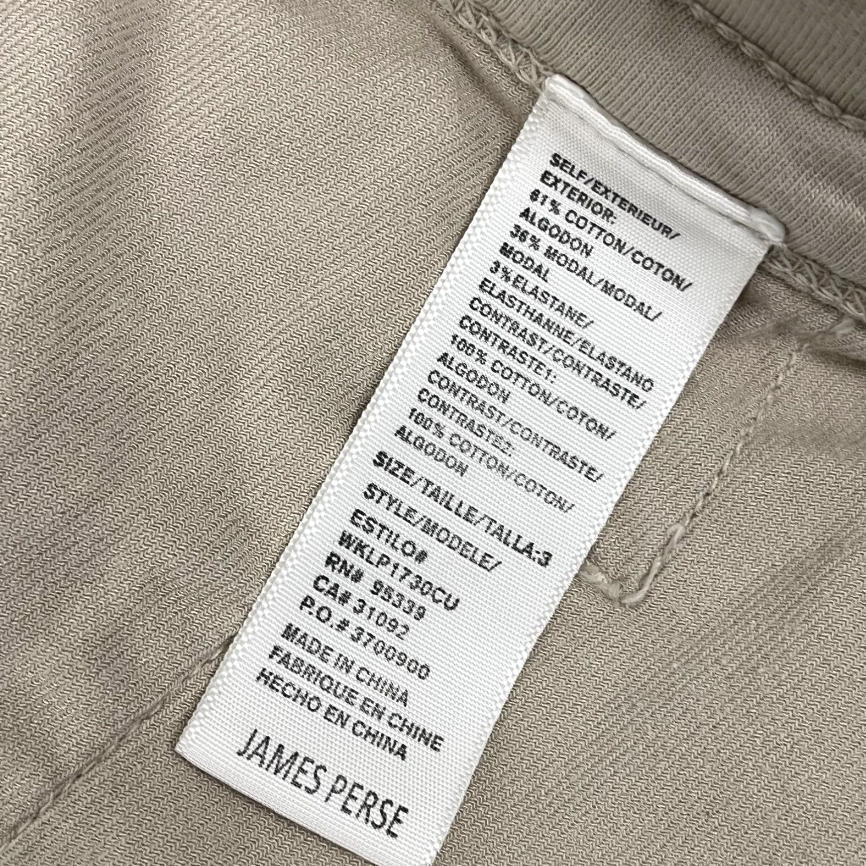 James Perse James Perse Soft Drift Pants Women Sz 3 W35 L28 Driftwood Pigment Pull On Casual Size 26" / US 2 / IT 38 - 3 Thumbnail