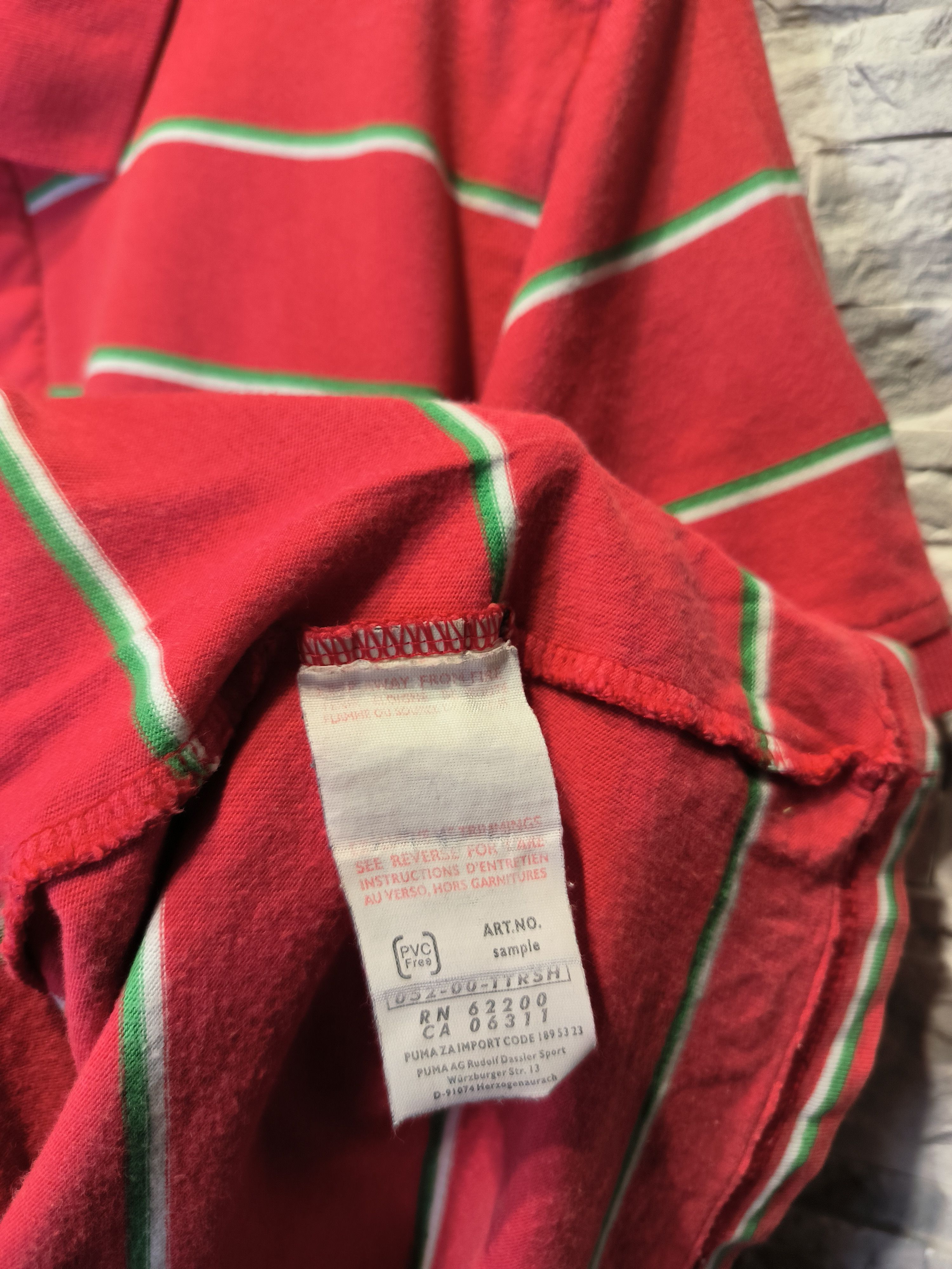 Ferrari × Puma Vintage Puma Ferrari Racing Polo Shirt Striped Logo Size US M / EU 48-50 / 2 - 5 Thumbnail