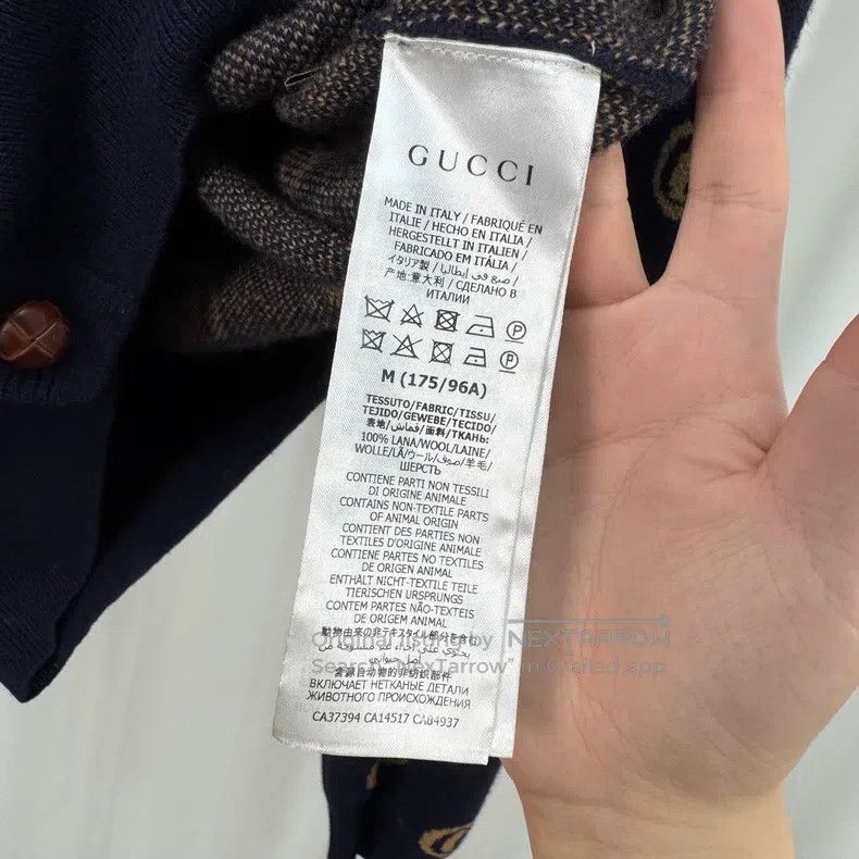 Gucci Gucci Double G old flower full-print embroidered cardigan Size M / US 6-8 / IT 42-44 - 6 Thumbnail