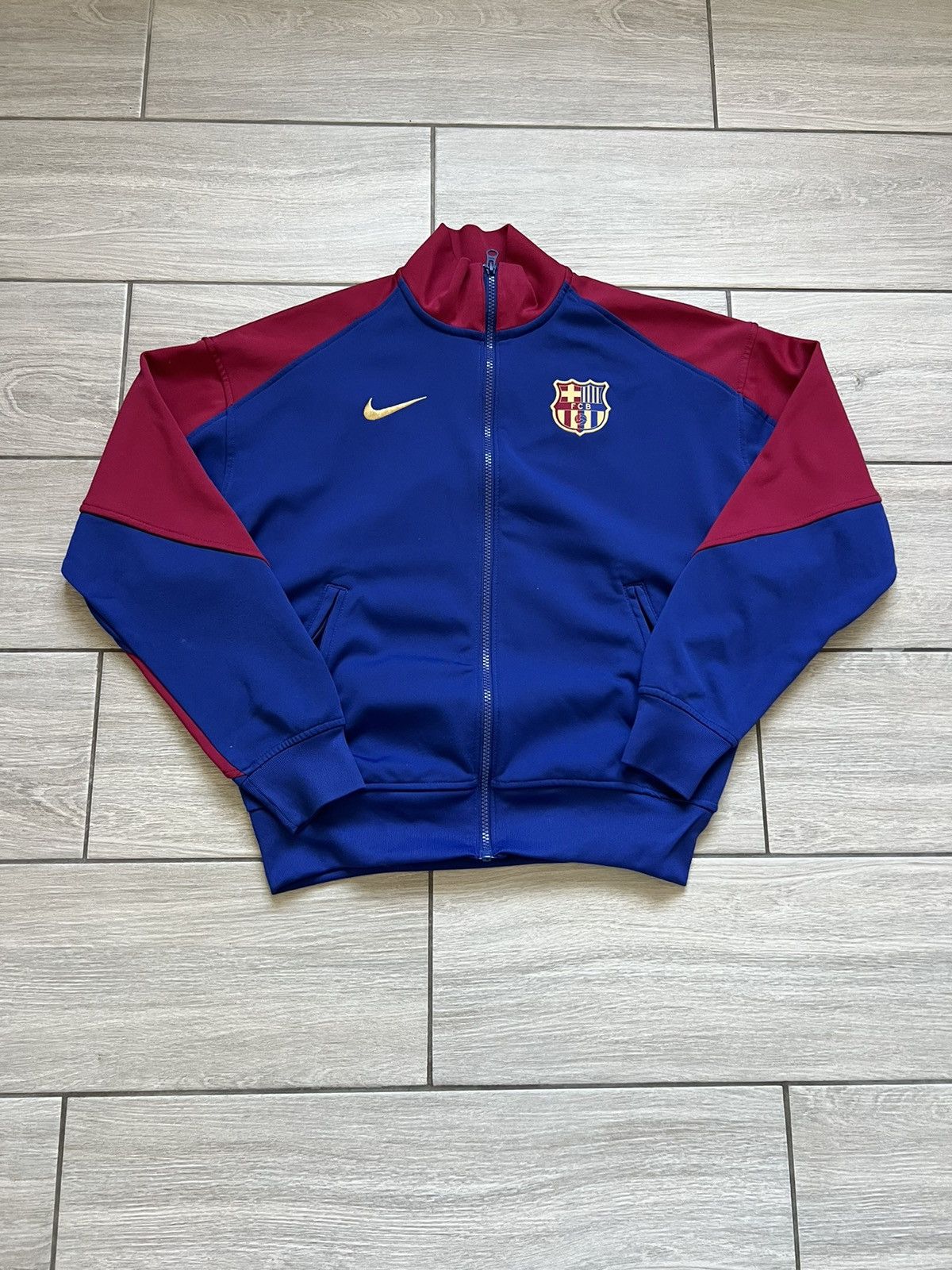 【早い者勝ち】FC Barcelona トラックジャケット XL 新品タグ付き Nike FC Barcelona Track Jacket Soccer 24/25 Size XS