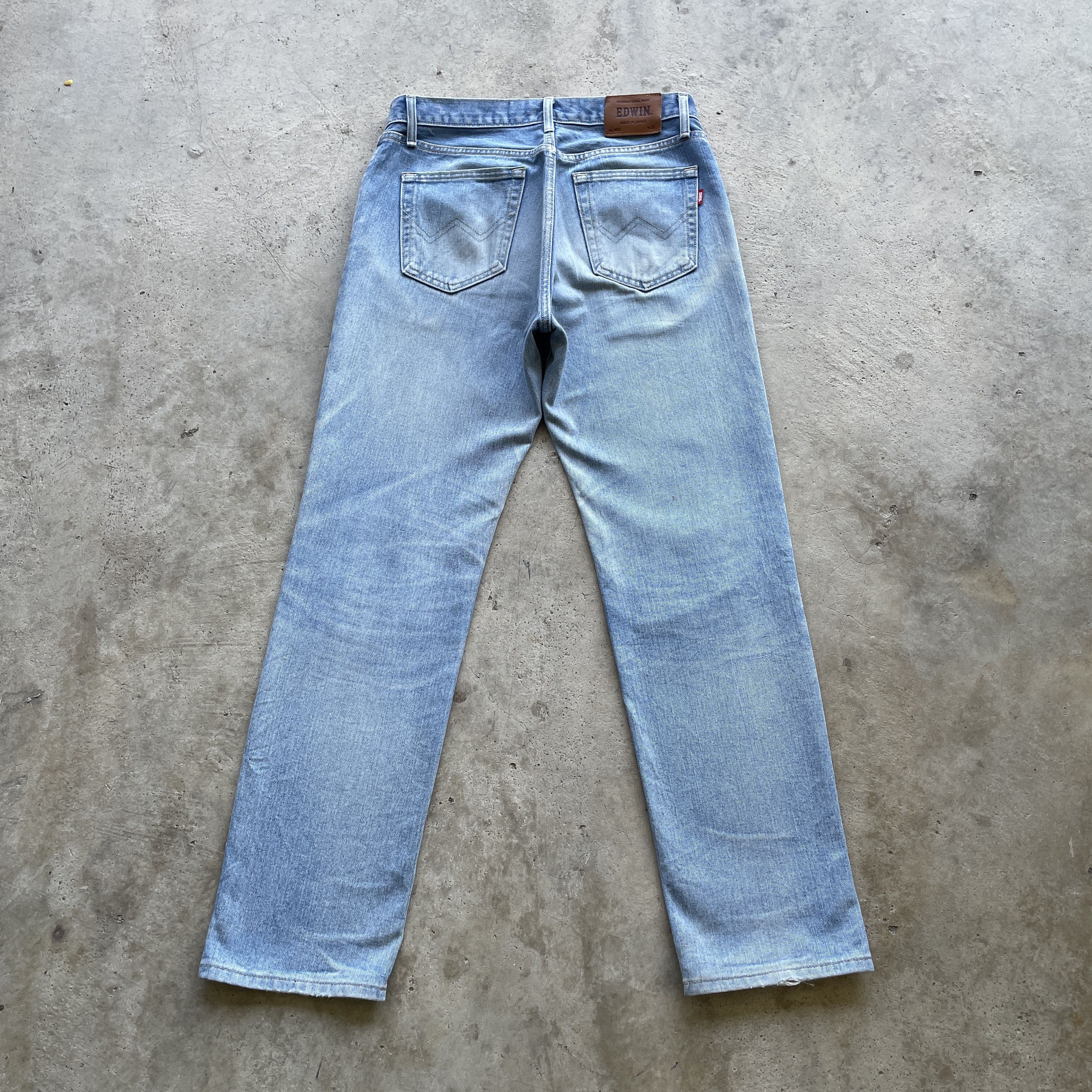 Edwin Vintage Edwin 403 Faded Denim Lightwash Jeans Pants W32 Size US 32 / EU 48 - 11 Thumbnail
