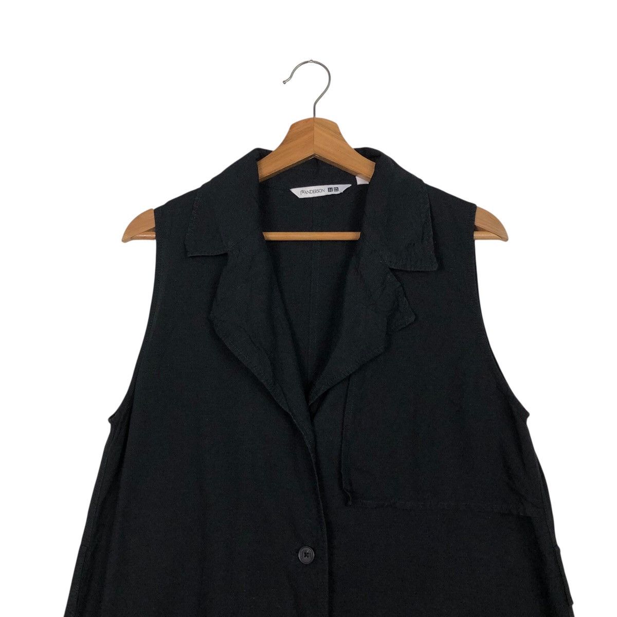 JW Anderson 📌Rich Black Runway Long Dress JW Anderson Uniqlo Size L / US 10 / IT 46 - 4 Thumbnail
