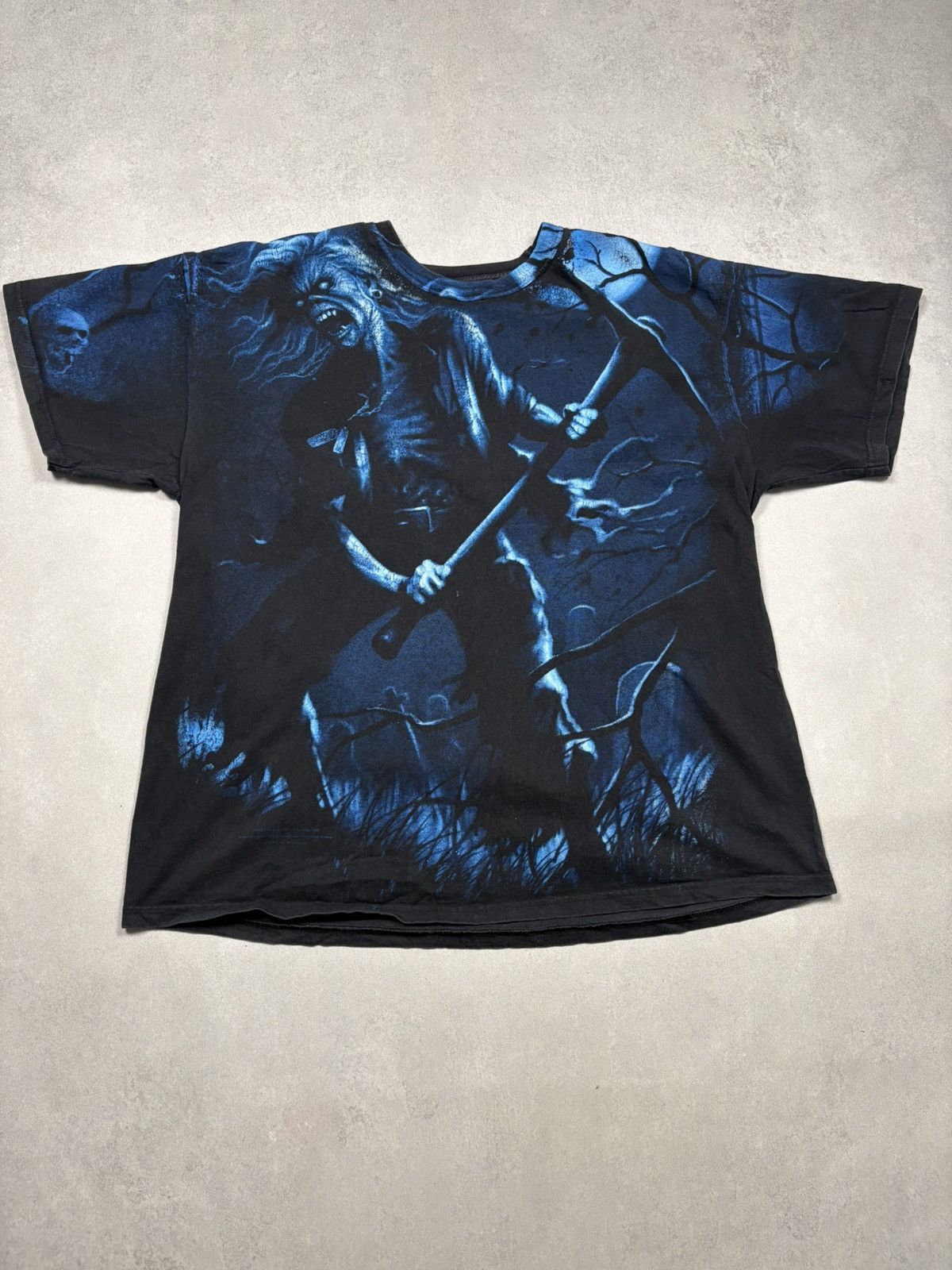 Band Tees Iron Maiden 2007 Benjamin Breeg All Over Print Tee XXL Band Size US XXL / EU 58 / 5 - 1 Thumbnail