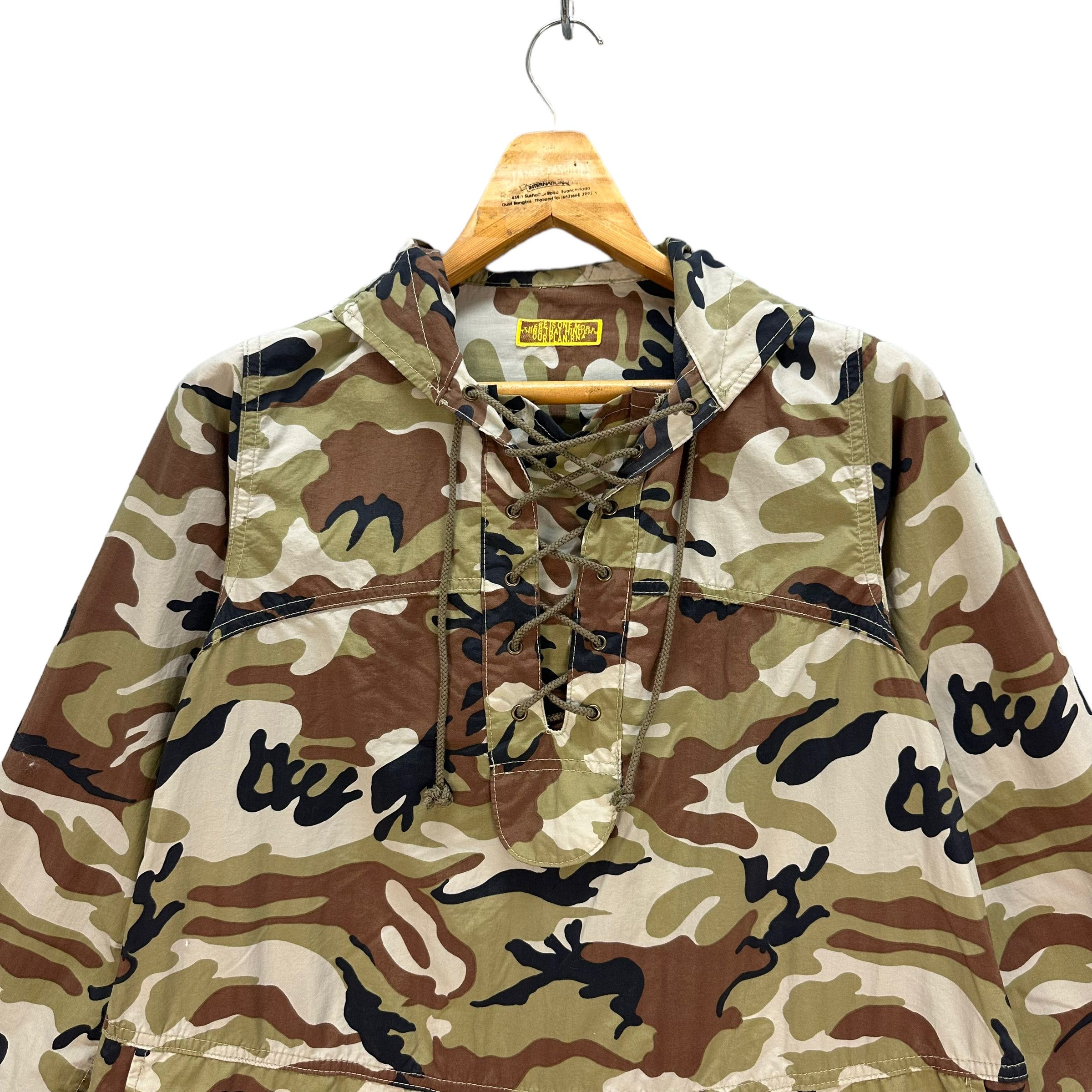Japanese Brand RNA MADE IN JAPAN CAMO PULLOVER HOODIE # Size M / US 6-8 / IT 42-44 - 2 Thumbnail