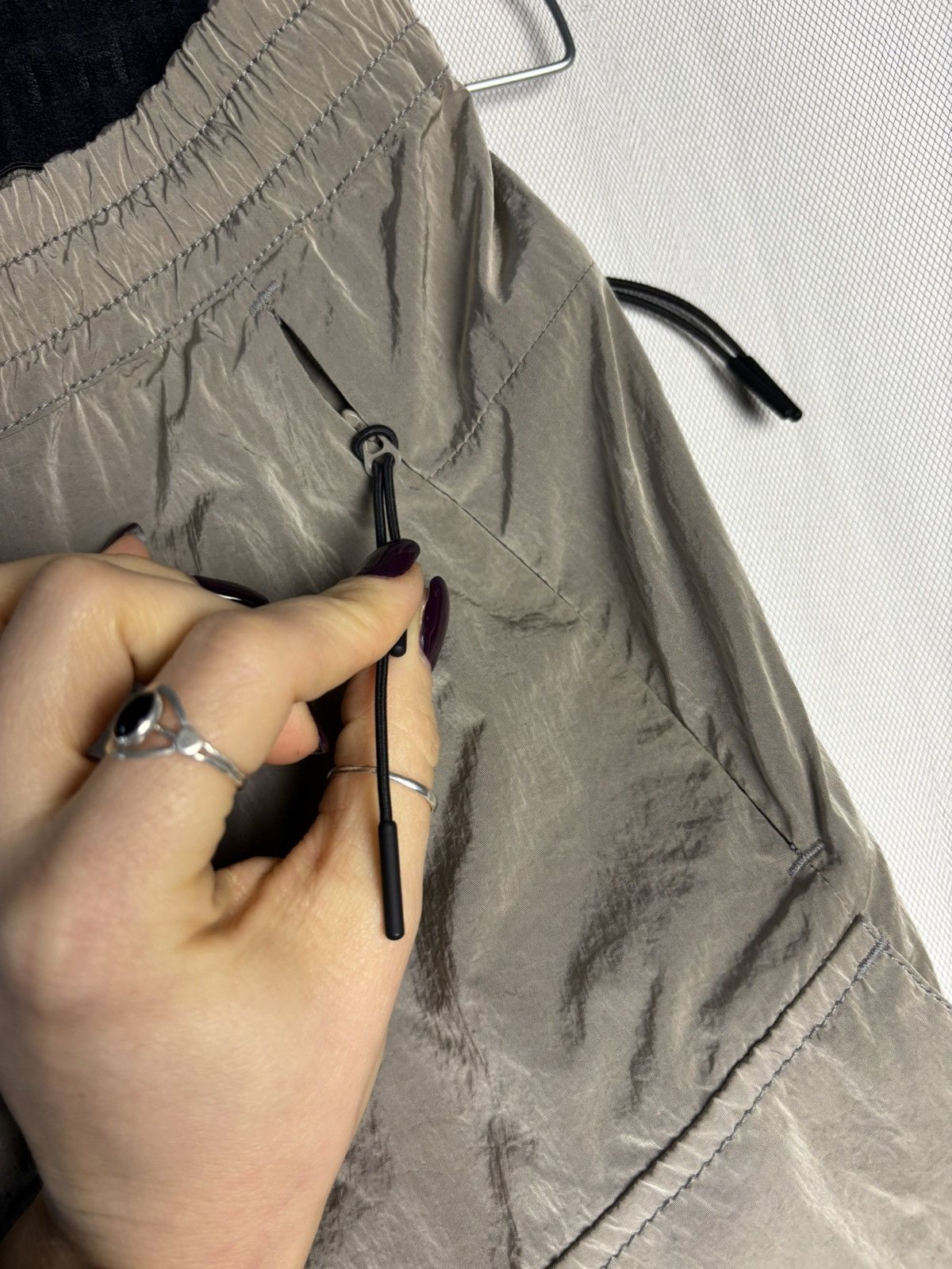 Kith Reflecting Kith Cargo Pants Silver Waist: 37-42cm Size US 28 / EU 44 - 6 Thumbnail