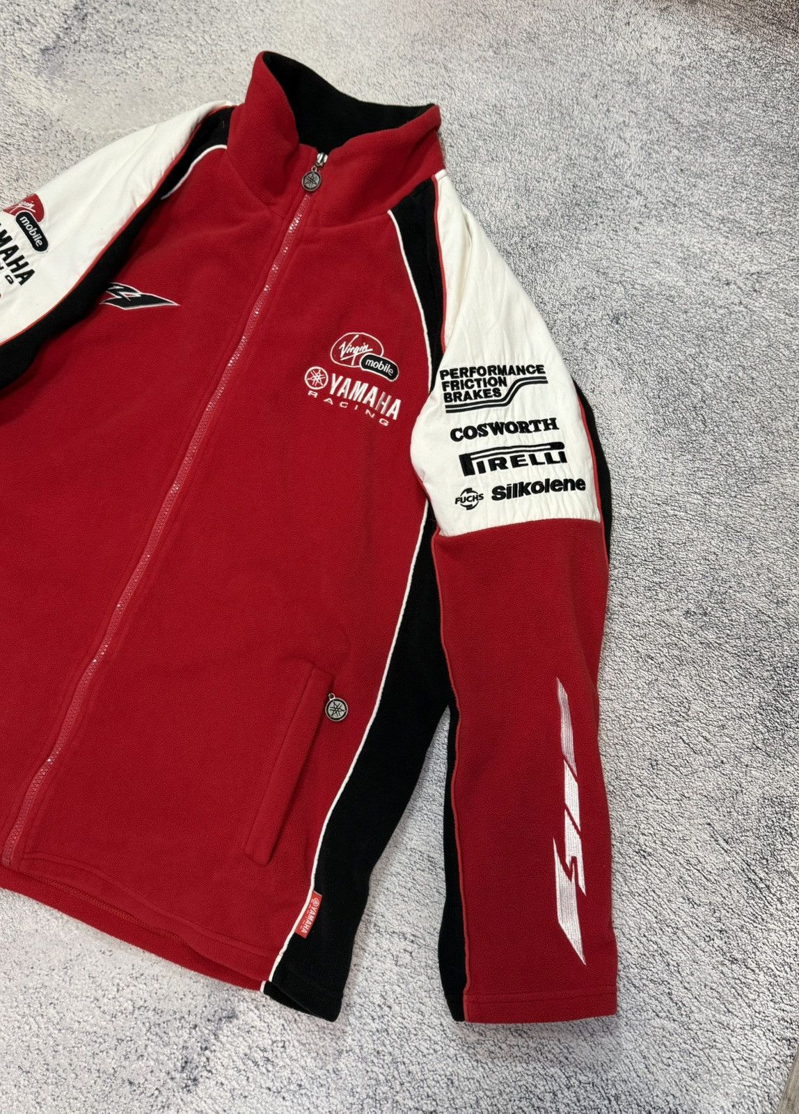 Yamaha Yamaha Racing R1 Fleece Jacket Vintage Virgin Mobile Men L Size US L / EU 52-54 / 3 - 9 Thumbnail