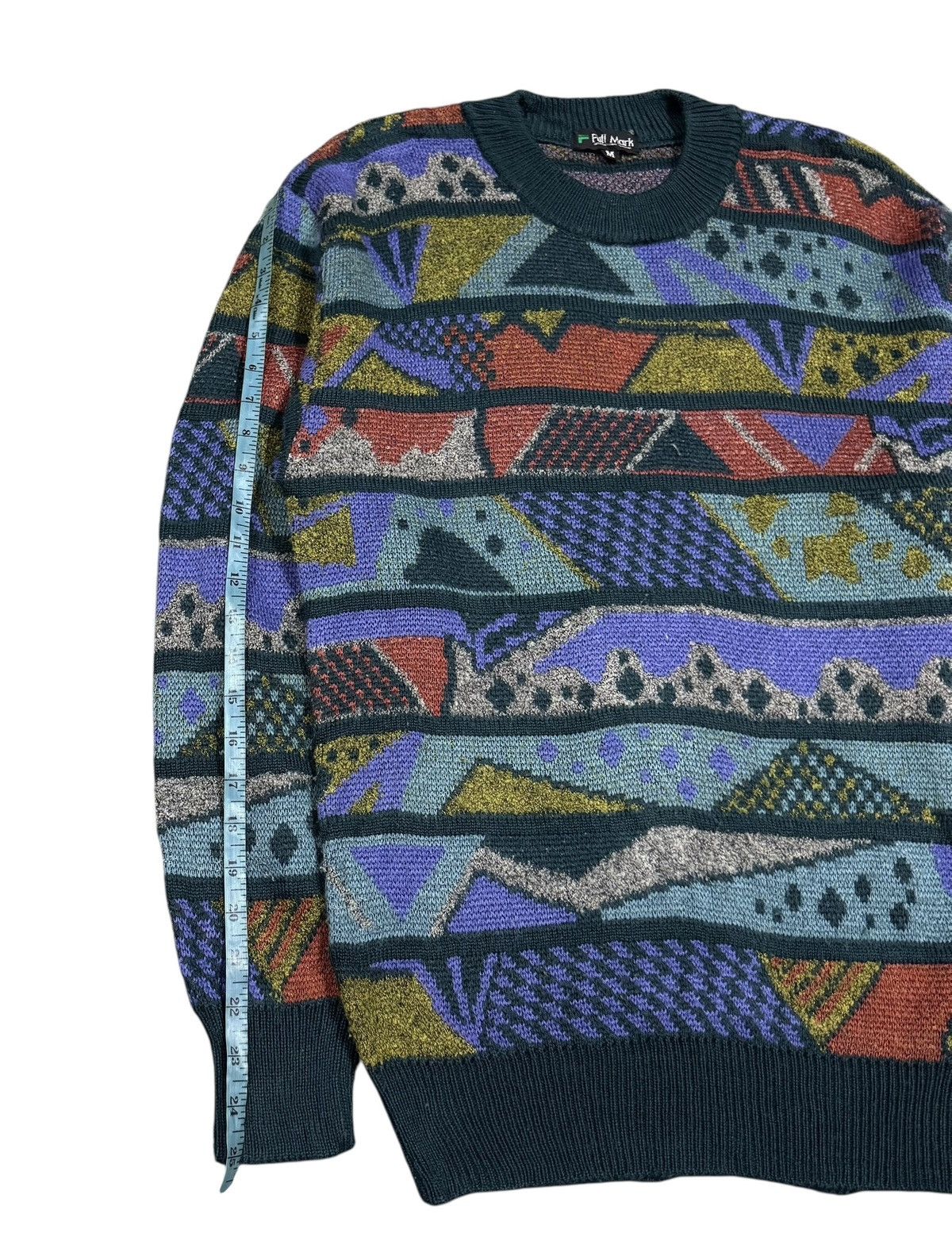 Aran Isles Knitwear Vtg🔥Fullmark 3d Knitwear Pullover Mohair Blend Size US M / EU 48-50 / 2 - 20 Thumbnail