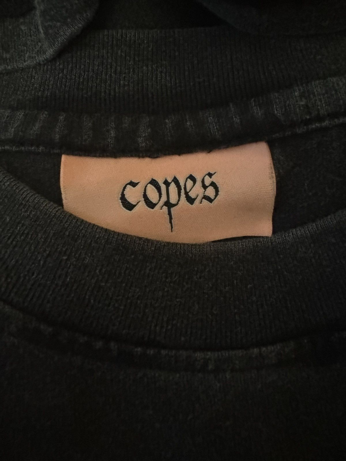 Copes Copes Embroidered Logo T-Shirt Heavyweight Vintage black Size US S / EU 44-46 / 1 - 10 Thumbnail