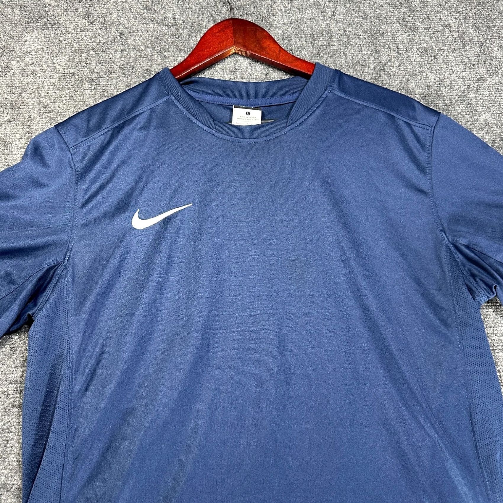 Nike Nike Jersey Mens Large Short Sleeve Park V Game Crew Neck Dri Fit Pullover Logo Size US L / EU 52-54 / 3 - 5 Thumbnail