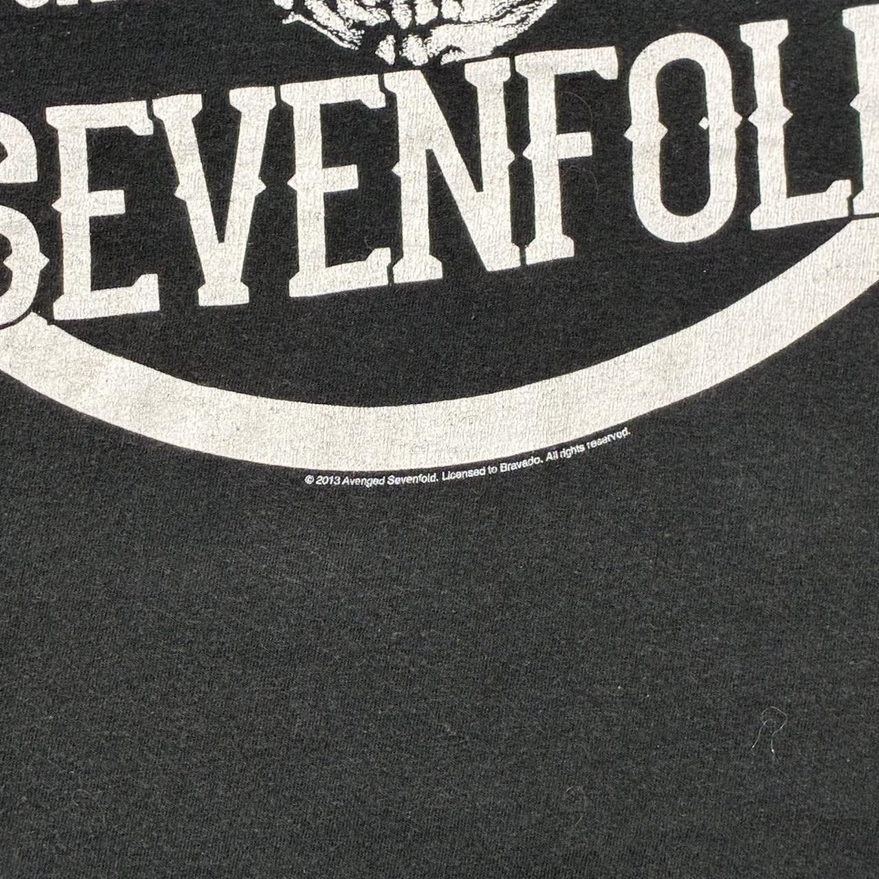 Other Avenged Sevenfold 2013 Black Band Tee Size XL Size US XL / EU 56 / 4 - 3 Thumbnail