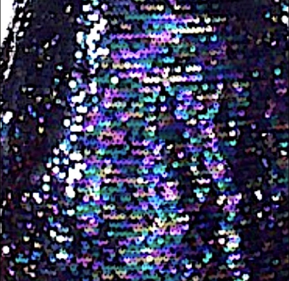 Other GORGEOUS SPARKLY SEQUIN SIDE LADDER CUTOUT MINI SKIRT SZ S Size 26" / US 2 / IT 38 - 7 Thumbnail
