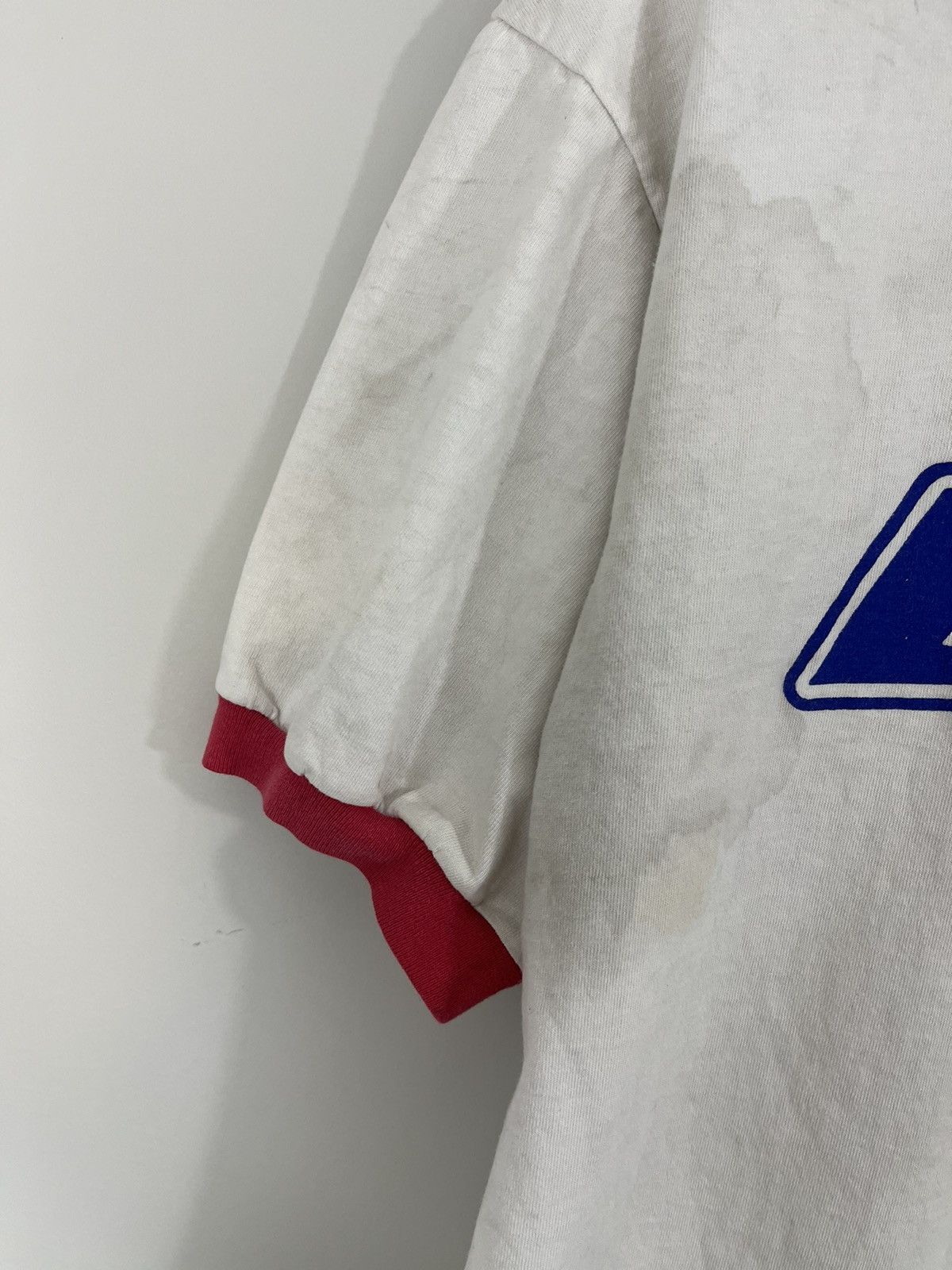 Vintage DICKIES Single Stitch Thrashed Faded Ringer Tee Size US XL / EU 56 / 4 - 8 Thumbnail