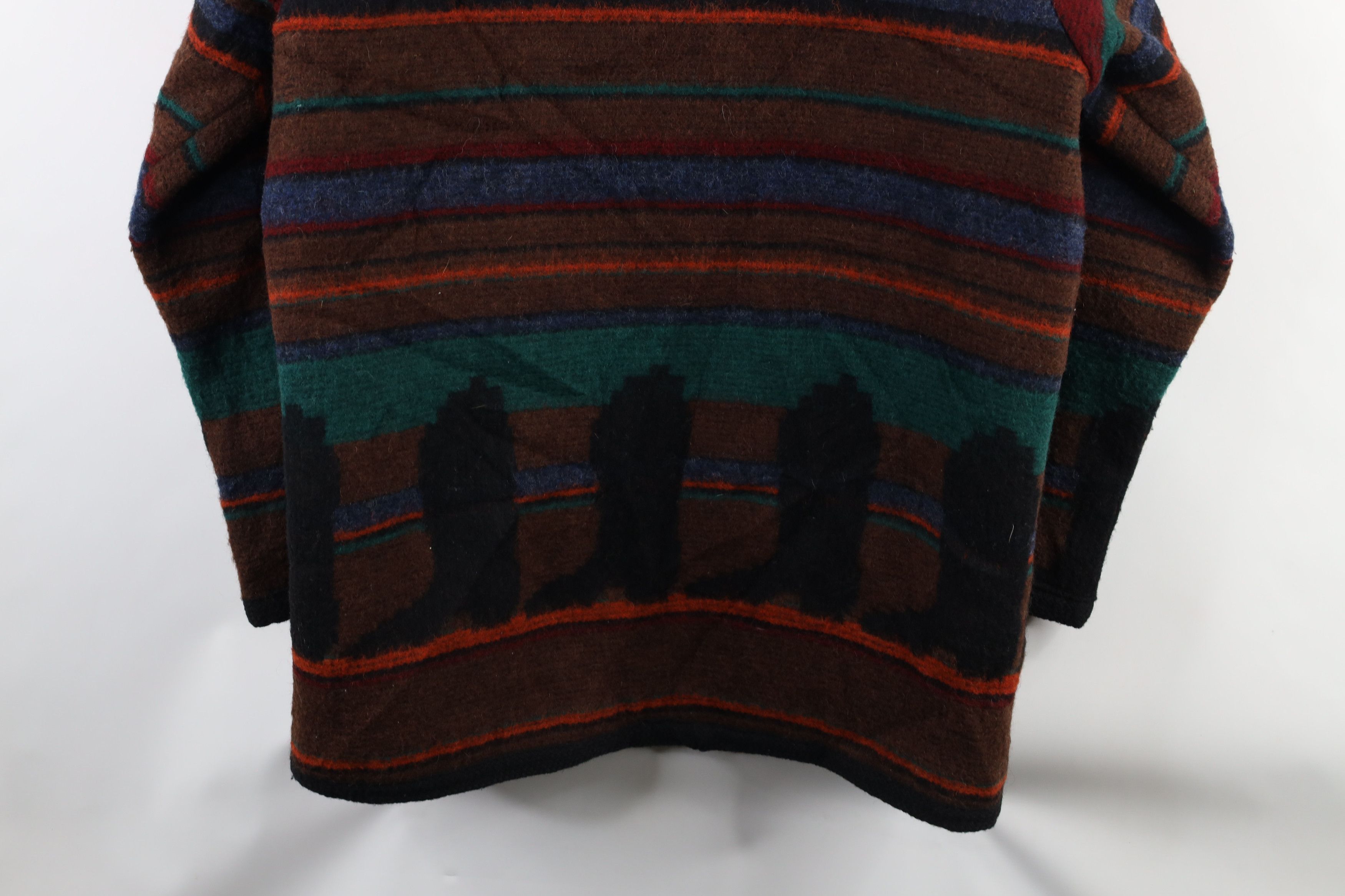 Vintage × Woolrich Woolen Mills Vintage 90s Woolrich Southwestern Wool Blanket Jacket USA Size M / US 6-8 / IT 42-44 - 12 Thumbnail