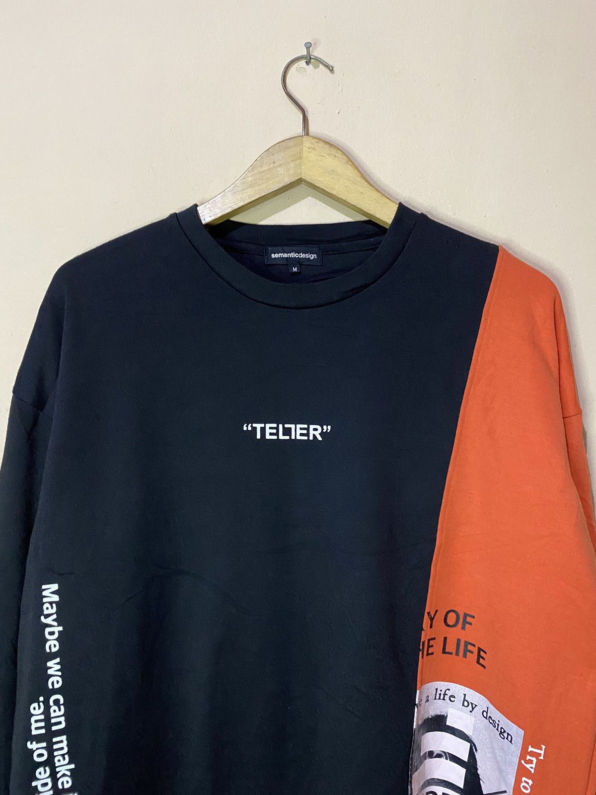 Le Grande Bleu (L.G.B.) Semantic Design Japanese Raf Simons Style Long Sleeve Size US M / EU 48-50 / 2 - 3 Thumbnail
