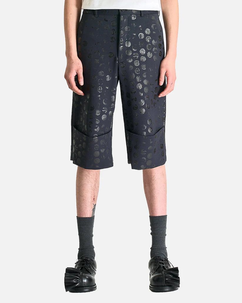 Comme des Garcons Homme Plus o1s1v1r1oon0925 Polka Dot Shorts in Black Size US 34 / EU 50 - 1 Thumbnail