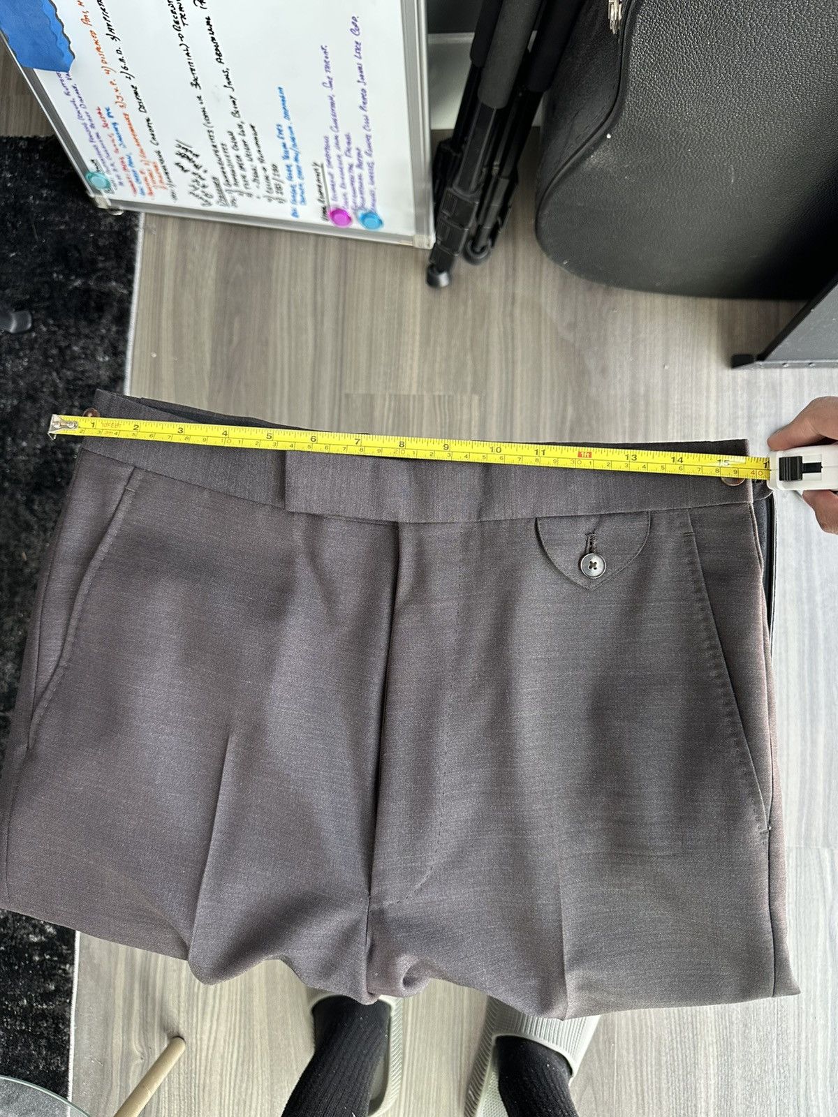 Duchamp London REEVES London (NYC) Bespoke Sample Suit Size 36R - 7 Thumbnail