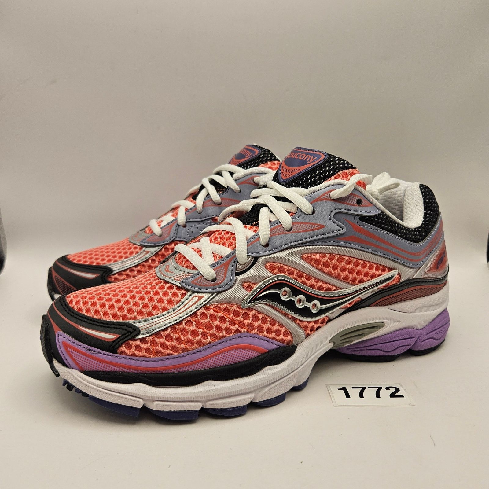 Saucony SAUCONY MEN'S 7 PROGRID OMNI 9 PINK PURPLE S70739-30 NWOB Size US 7 / EU 40 - 1 Thumbnail