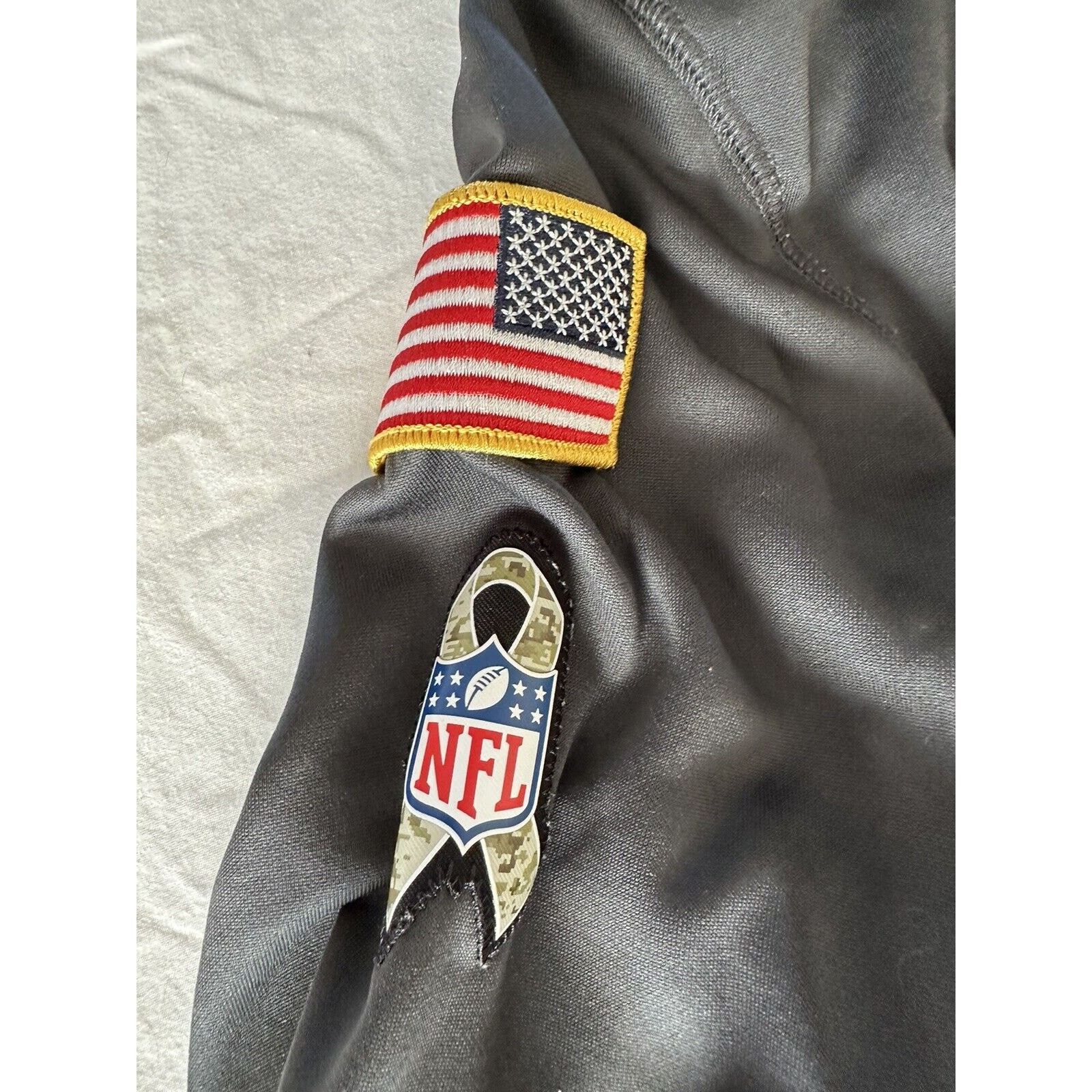 Nike Nike Thermal Fit NFL On Field Military Hoodie NY JETS Y-LRG Size US L / EU 52-54 / 3 - 3 Thumbnail