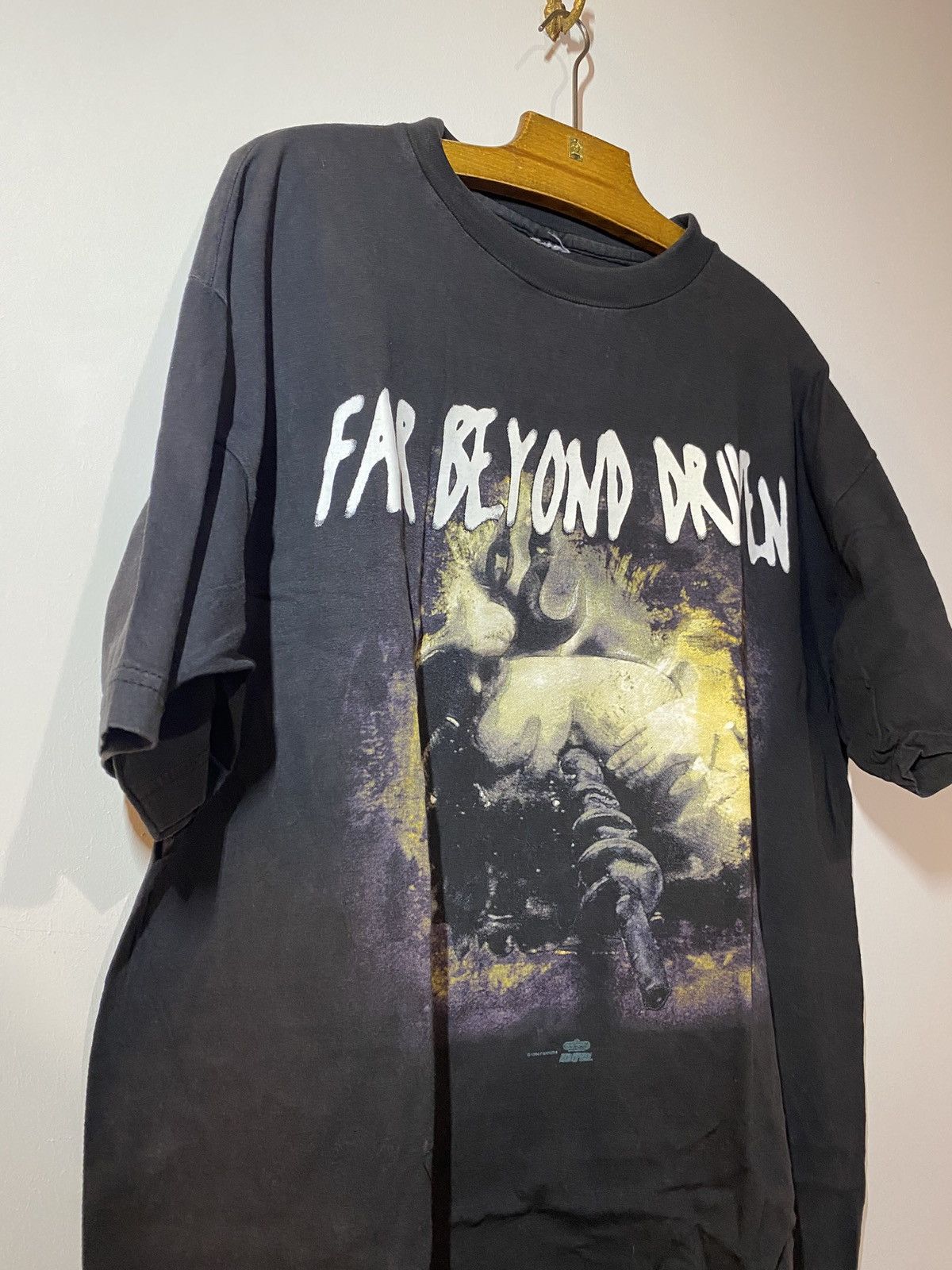 Band Tees × Vintage Vintage 90s Pantera tour far beyond driven Shirt Size US XL / EU 56 / 4 - 4 Thumbnail
