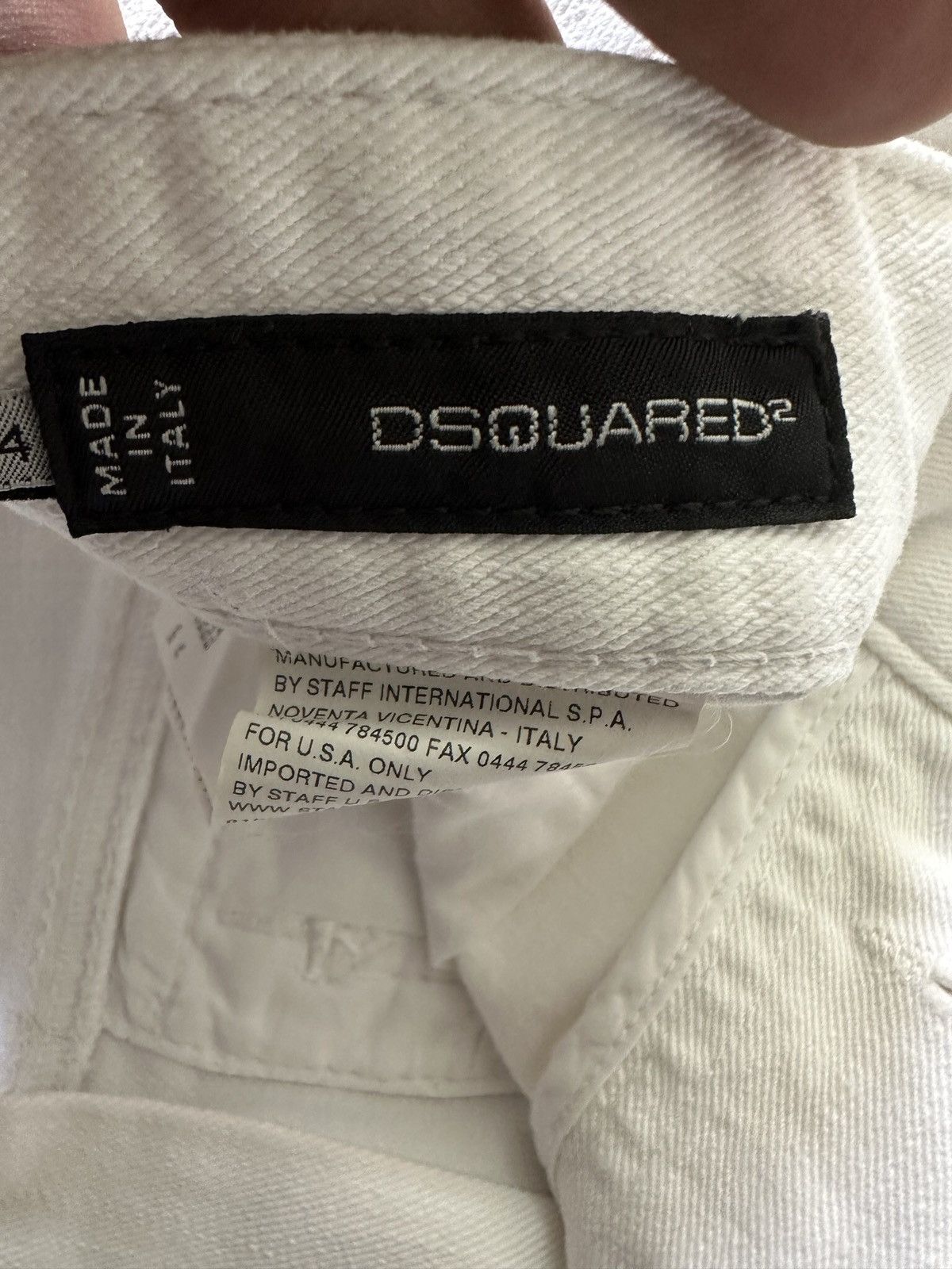 Dsquared2 [32 x 37] SS14 Dsquared White denim Made in Italy 7 pocket Size US 32 / EU 48 - 16 Thumbnail