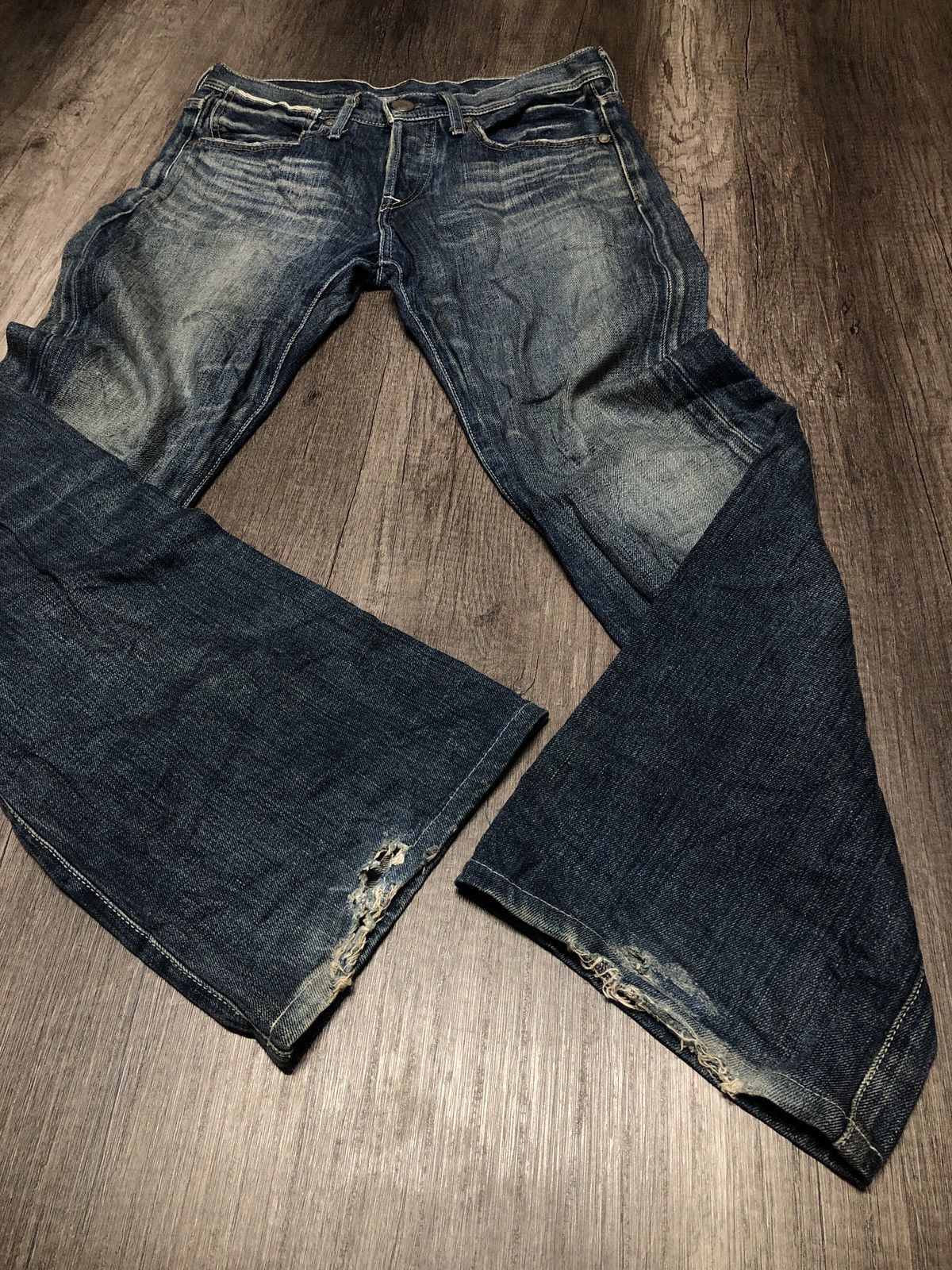 Levi's Vintage Clothing Vintage Levi's Strauss & Co Half Selvedge Jeans (Unisex) Size US 29 - 18 Thumbnail
