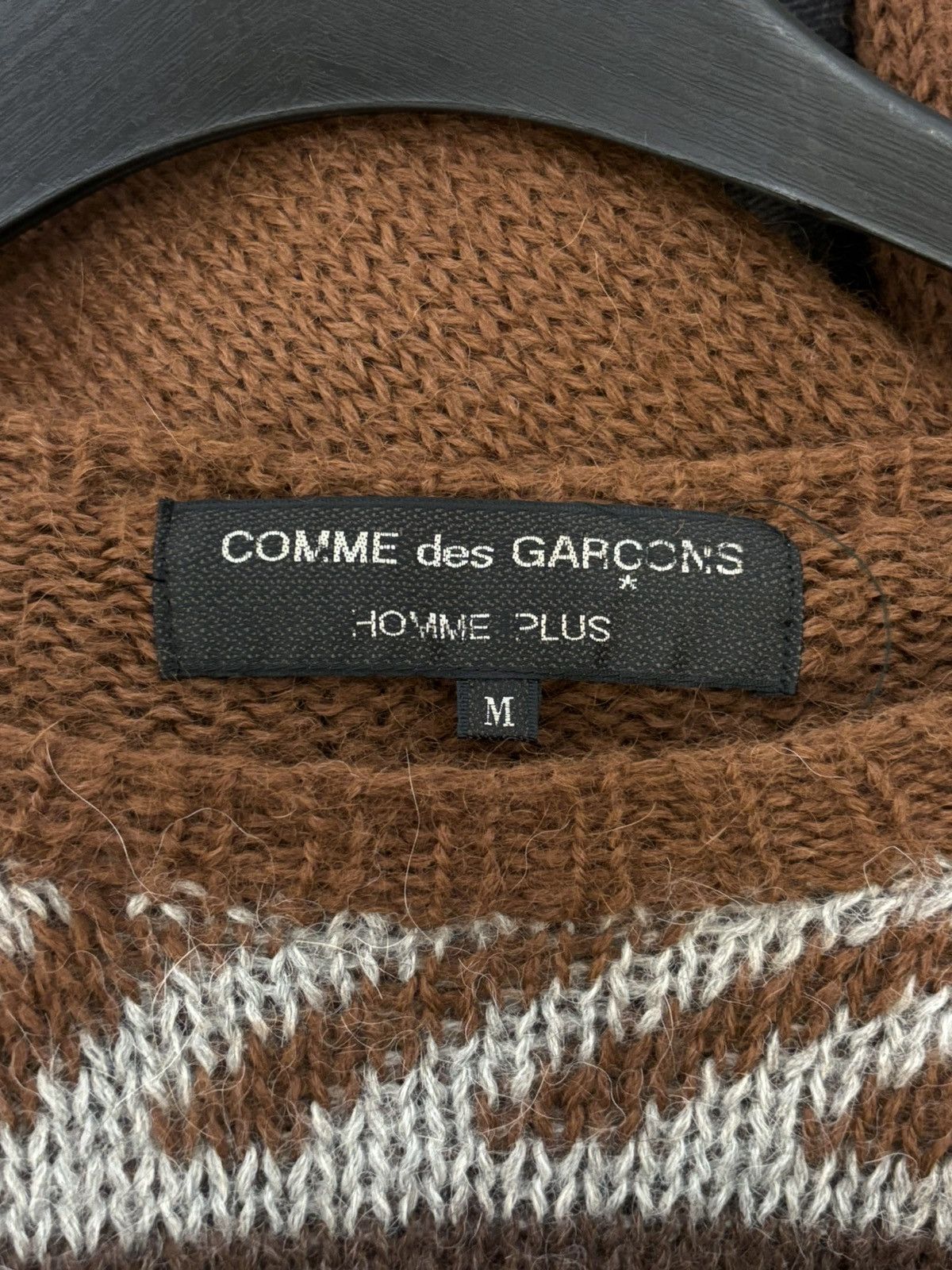 Comme des Garcons Homme Plus Comme Des Garçons | AW1995 Sleep Period Number Sweater Size US M / EU 48-50 / 2 - 6 Thumbnail