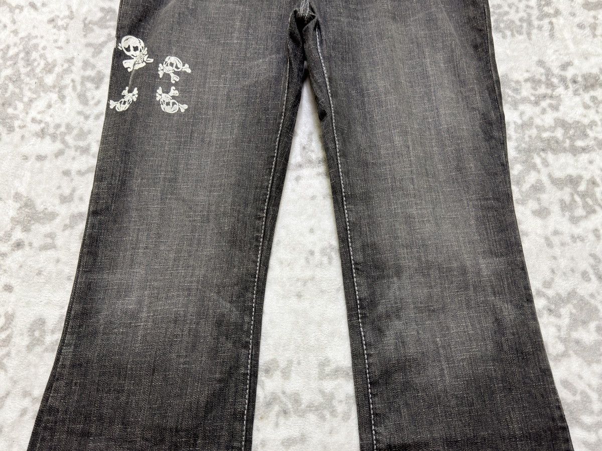 7 For All Mankind VINTAGE FLARED FOR ALL MANKIND 7 ☠️ PATCHES DENIM Size US 34 / EU 50 - 6 Thumbnail